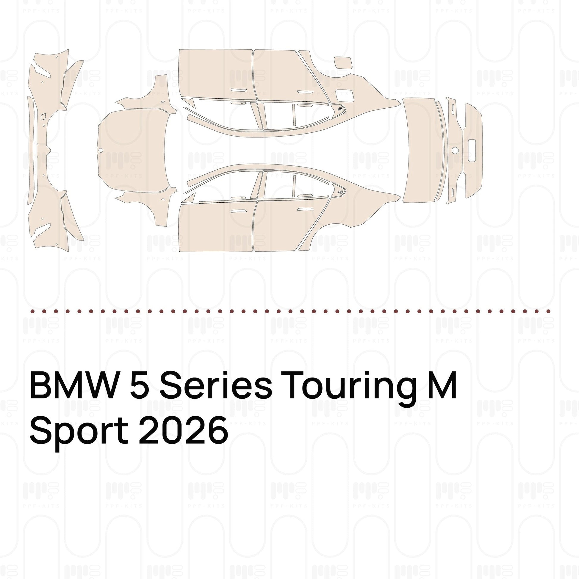 Pre-CutPPFBMW5SeriesTouringMSport2026