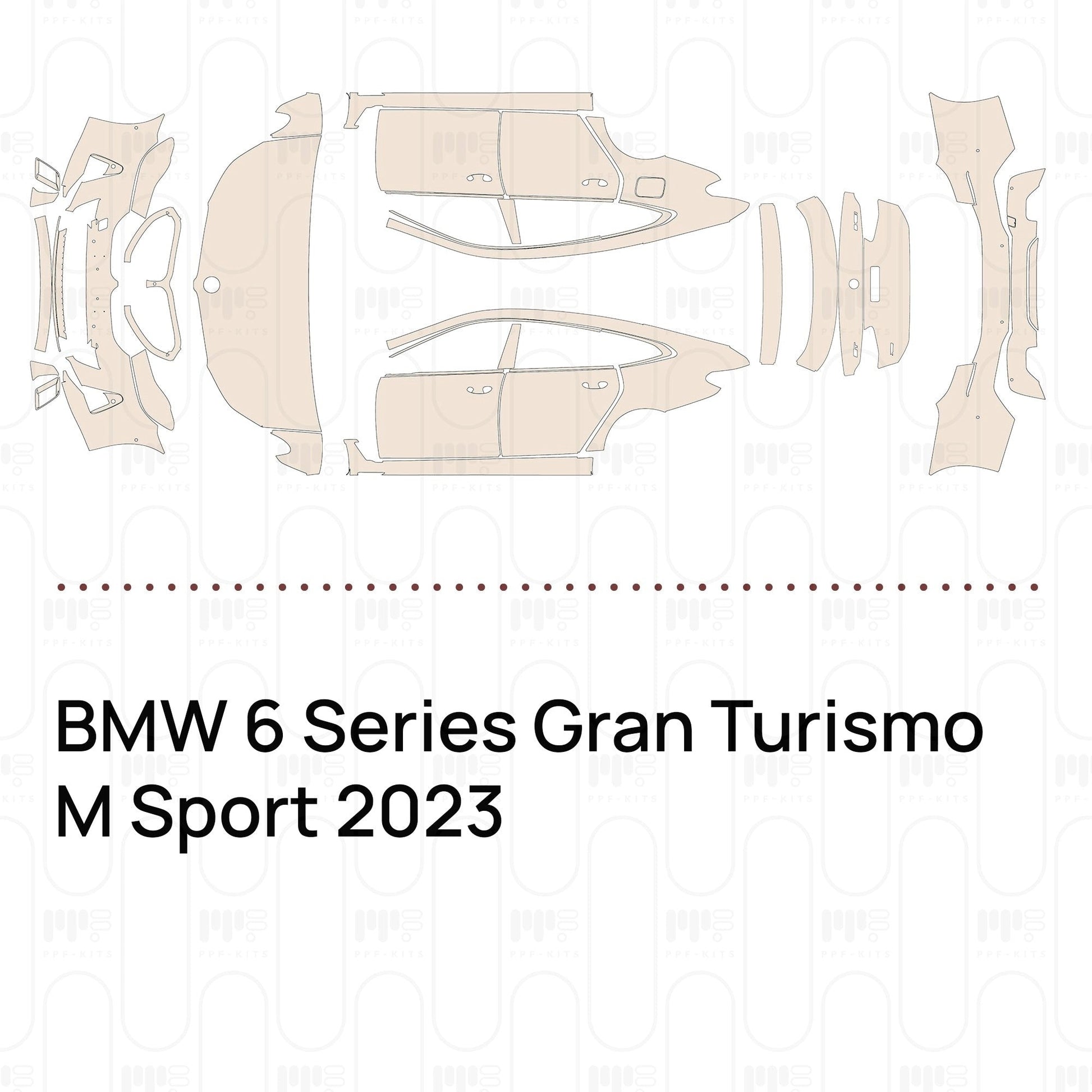 Pre-CutPPFBMW6SeriesGranTurismoMSport2023