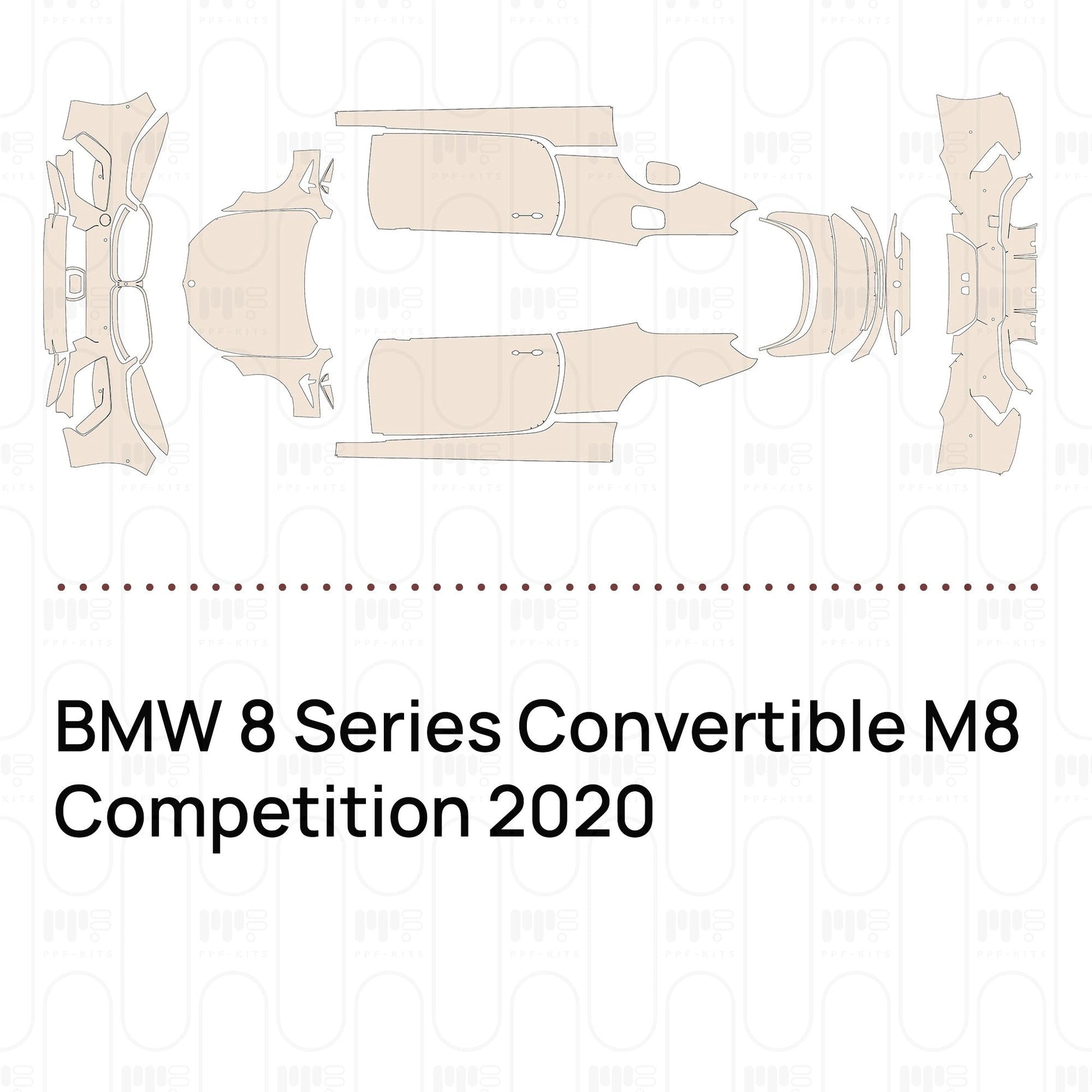 Pre-CutPPFBMW8SeriesConvertibleM8Competition2020