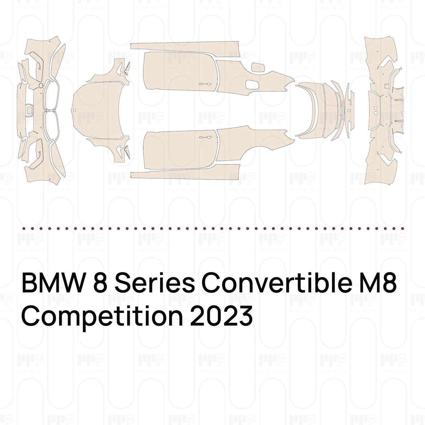 Pre-CutPPFBMW8SeriesConvertibleM8Competition2023