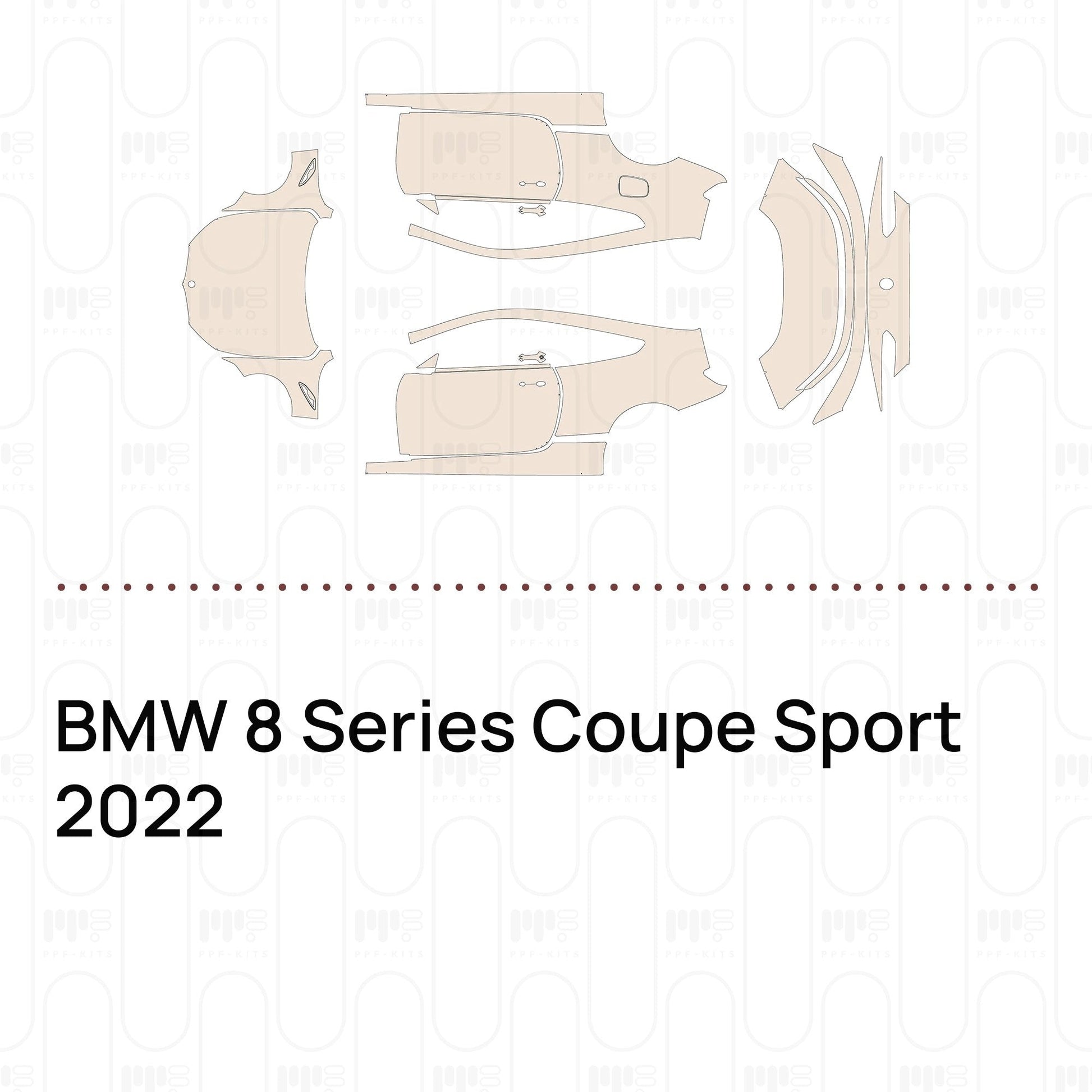 Pre-CutPPFBMW8SeriesCoupeSport2022
