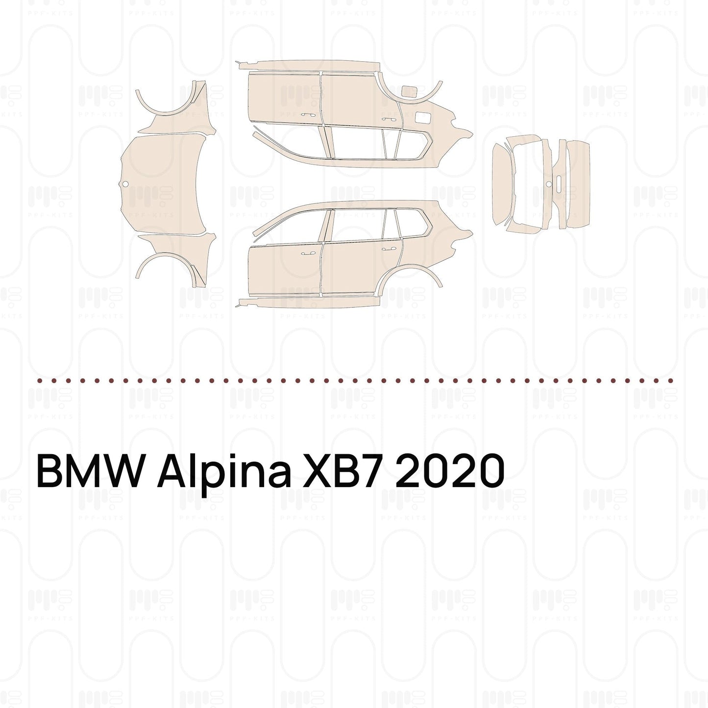 Pre-CutPPFBMWAlpinaXB72020