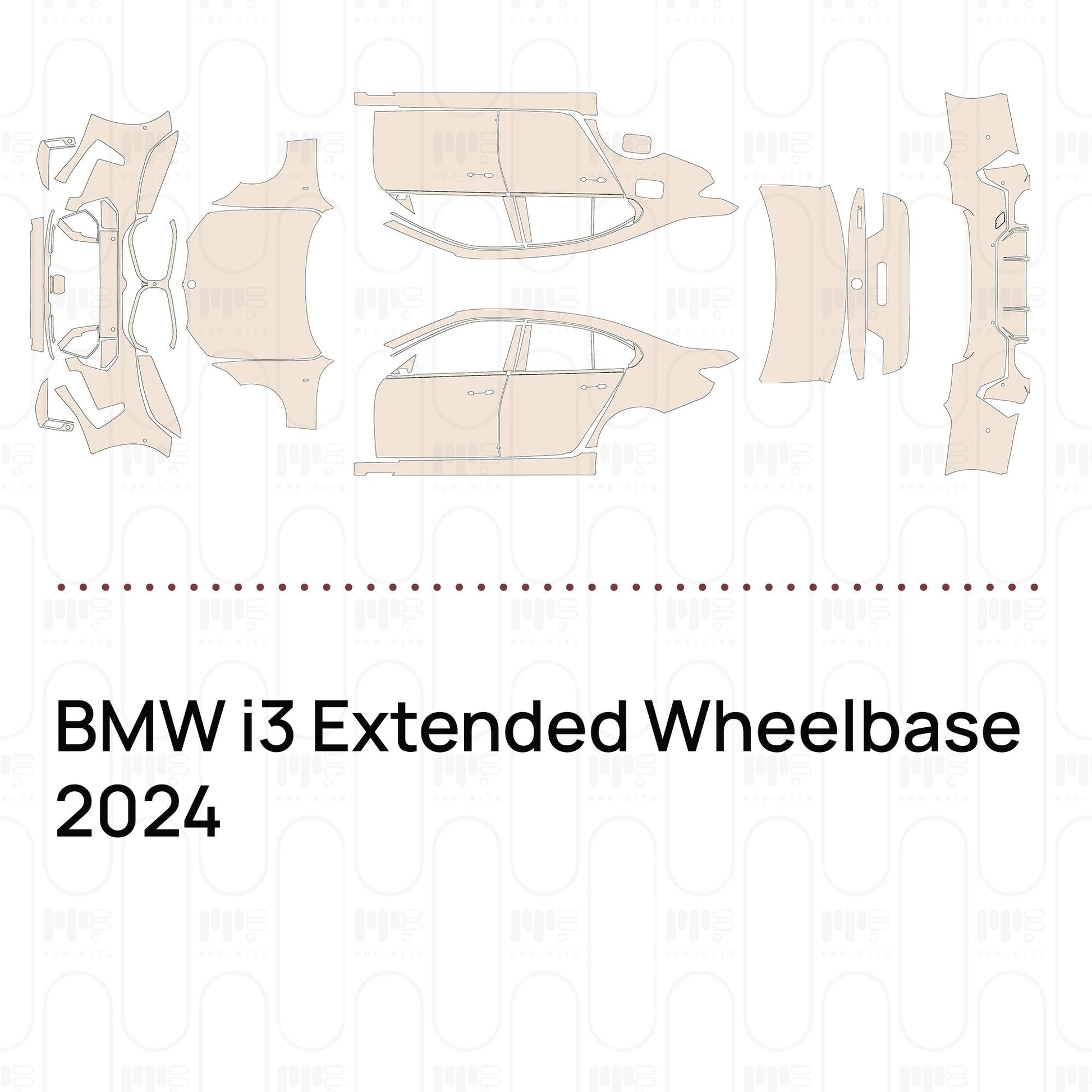 Pre-CutPPFBMWi3ExtendedWheelbase2024