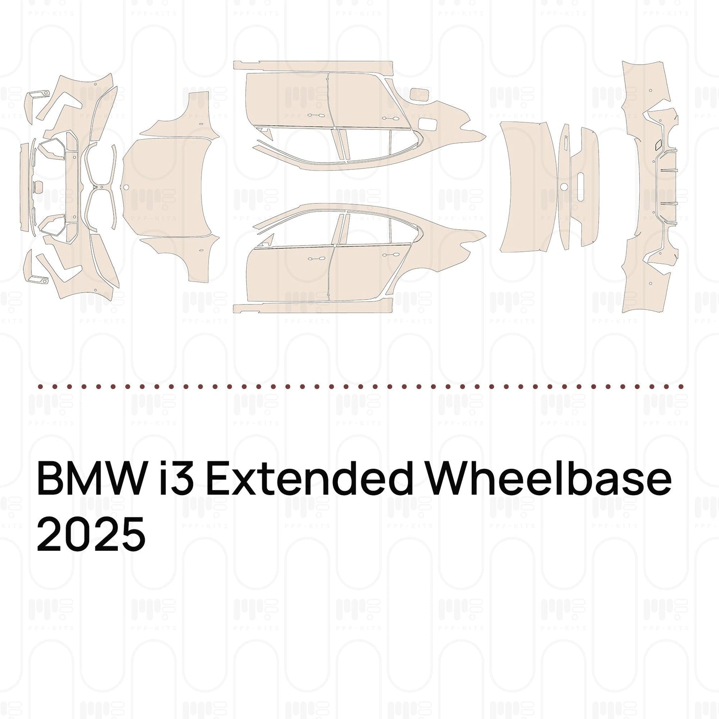 Pre-CutPPFBMWi3ExtendedWheelbase2025