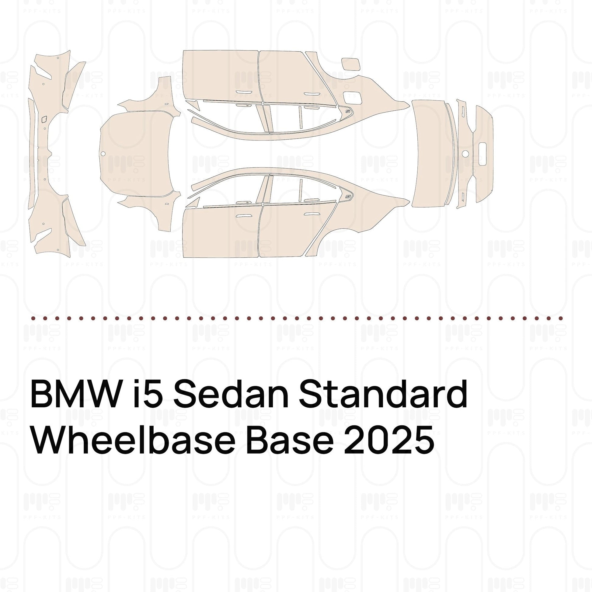 Pre-CutPPFBMWi5SedanStandardWheelbaseBase2025
