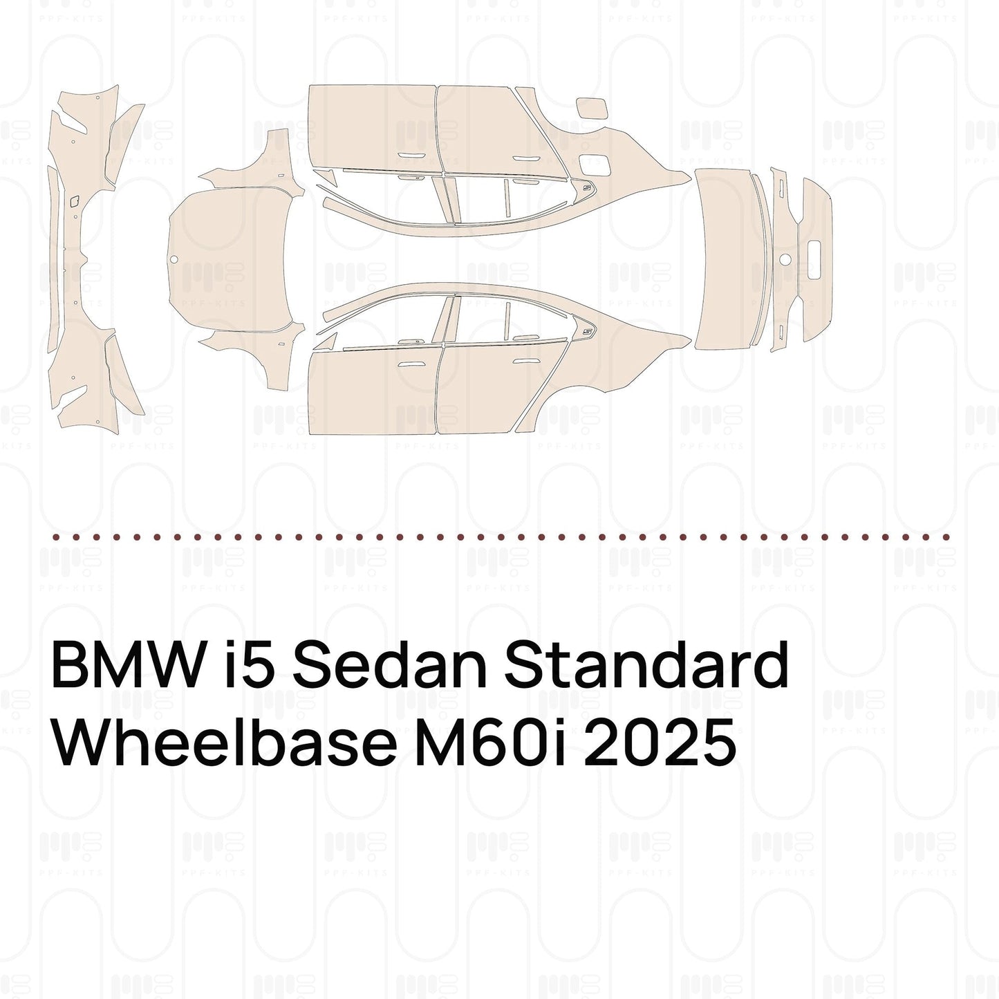 Pre-CutPPFBMWi5SedanStandardWheelbaseM60i2025