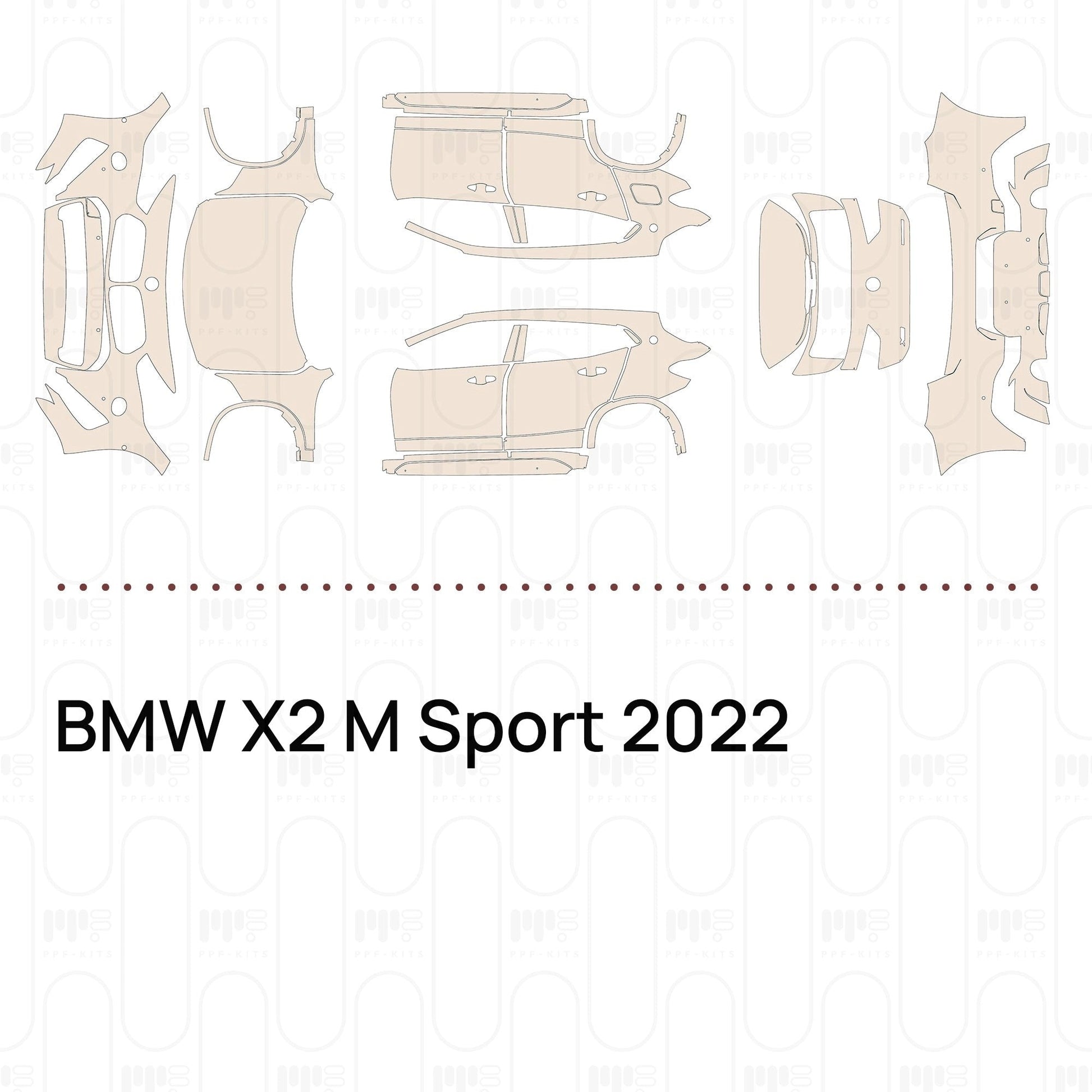 Pre-CutPPFBMWX2MSport2022