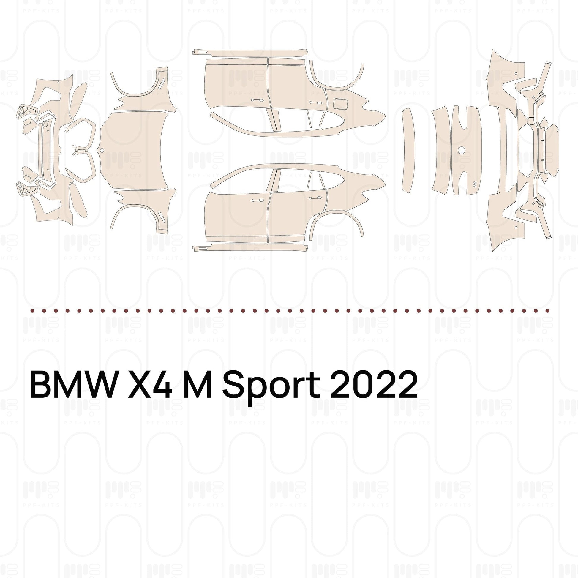 Pre-CutPPFBMWX4MSport2022