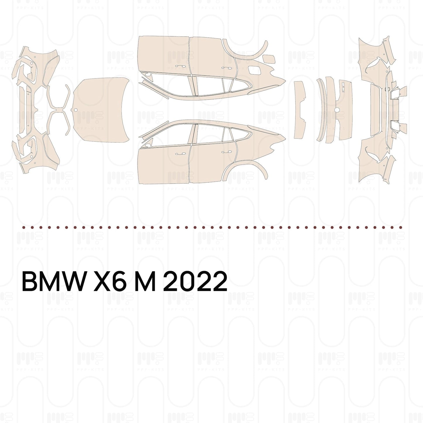 Pre-CutPPFBMWX6M2022