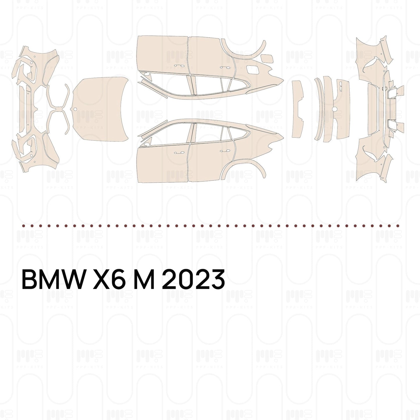 Pre-CutPPFBMWX6M2023
