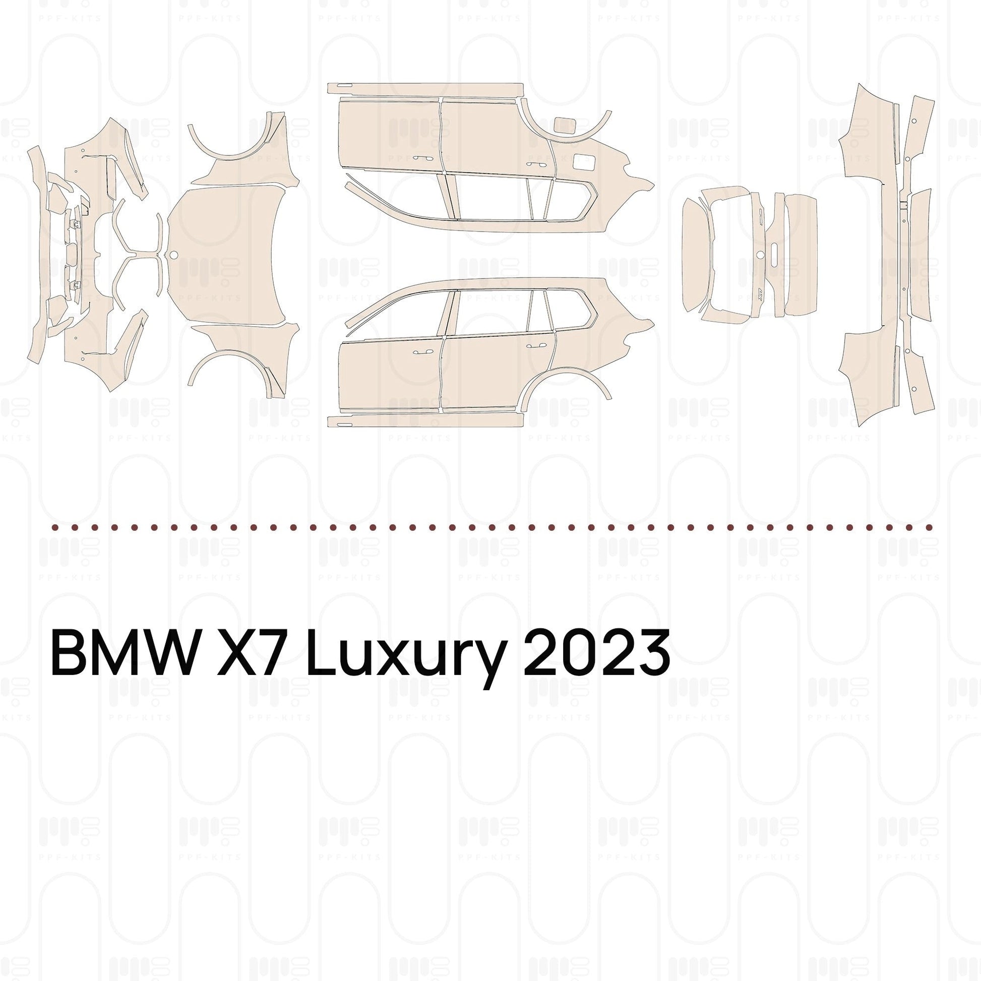 Pre-CutPPFBMWX7Luxury2023