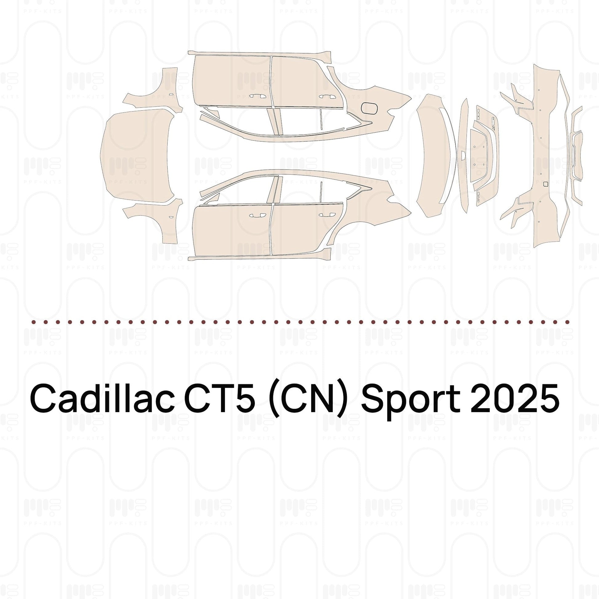 Pre-CutPPFCadillacCT5(CN)Sport2025
