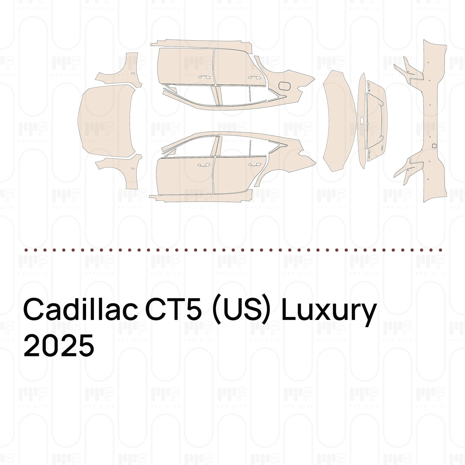 Pre-CutPPFCadillacCT5(US)Luxury2025