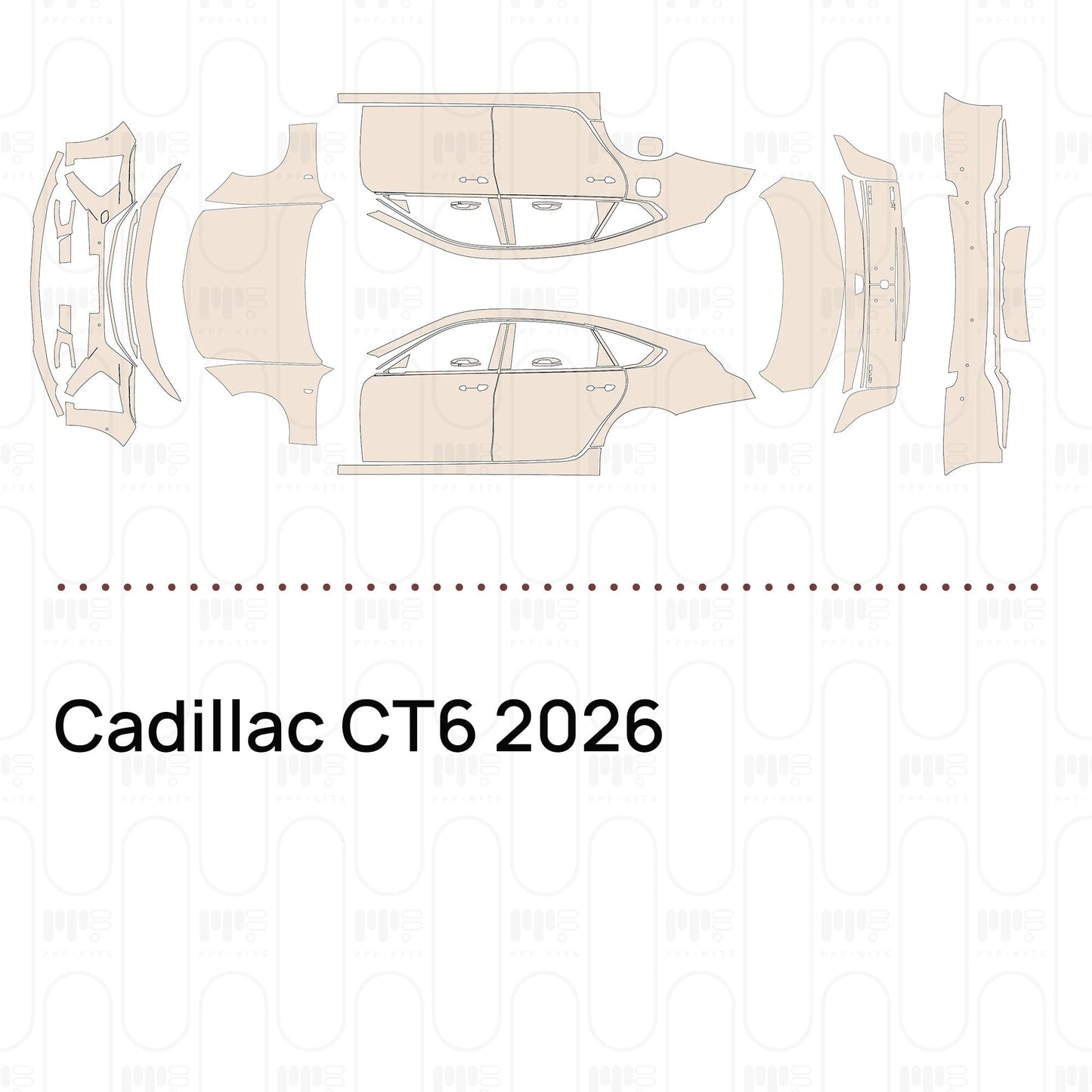 Pre-CutPPFCadillacCT62026