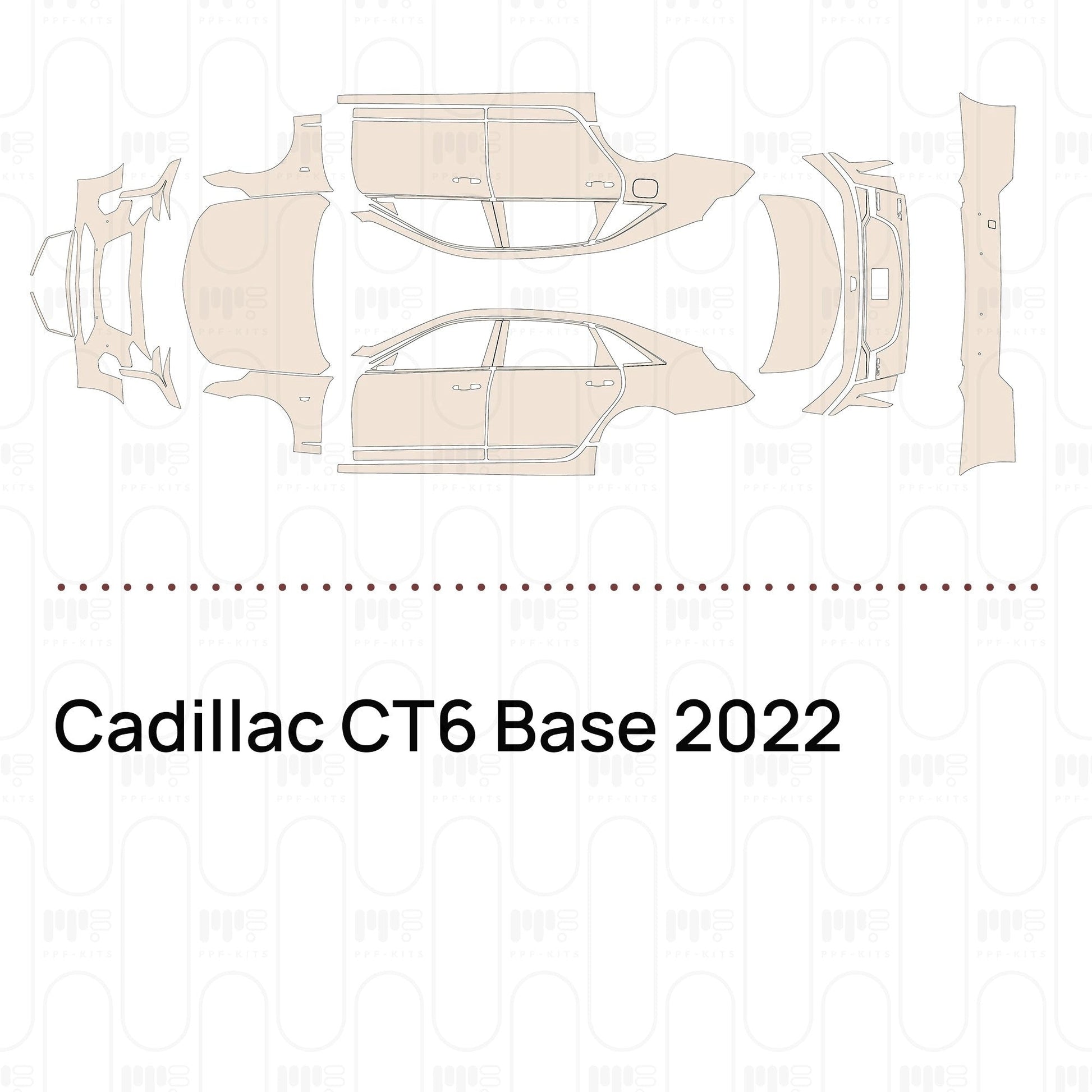 Pre-CutPPFCadillacCT6Base2022
