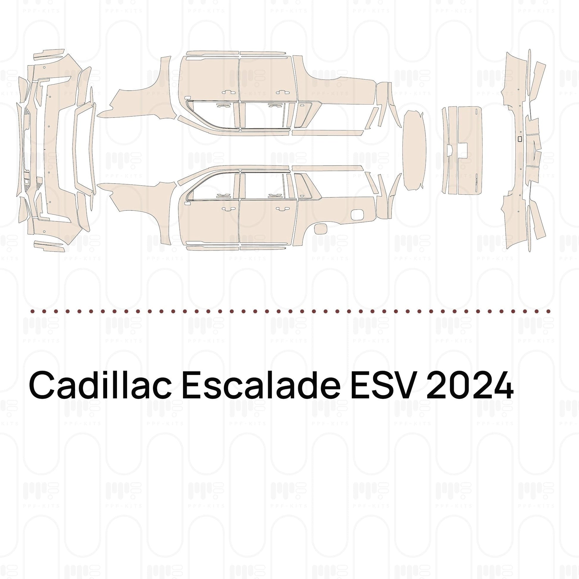 Pre-CutPPFCadillacEscaladeESV2024