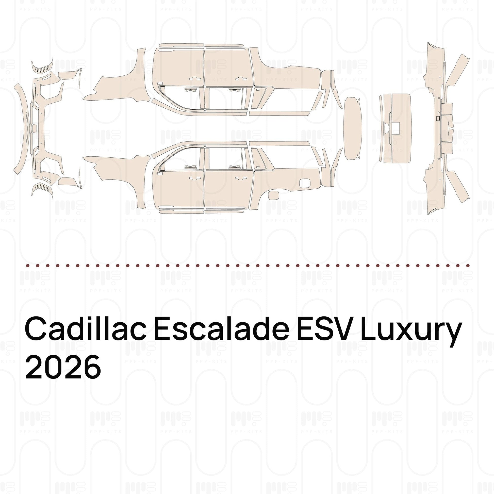 Pre-CutPPFCadillacEscaladeESVLuxury2026