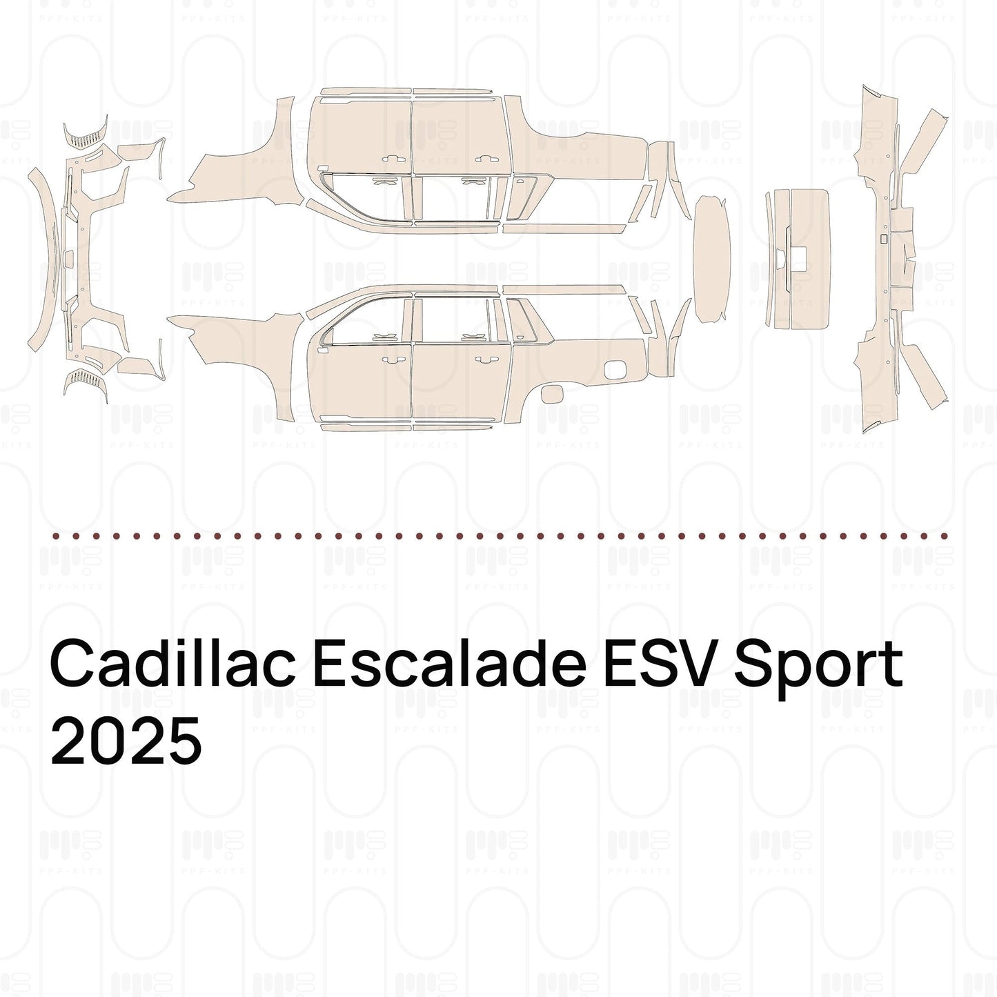 Pre-CutPPFCadillacEscaladeESVSport2025
