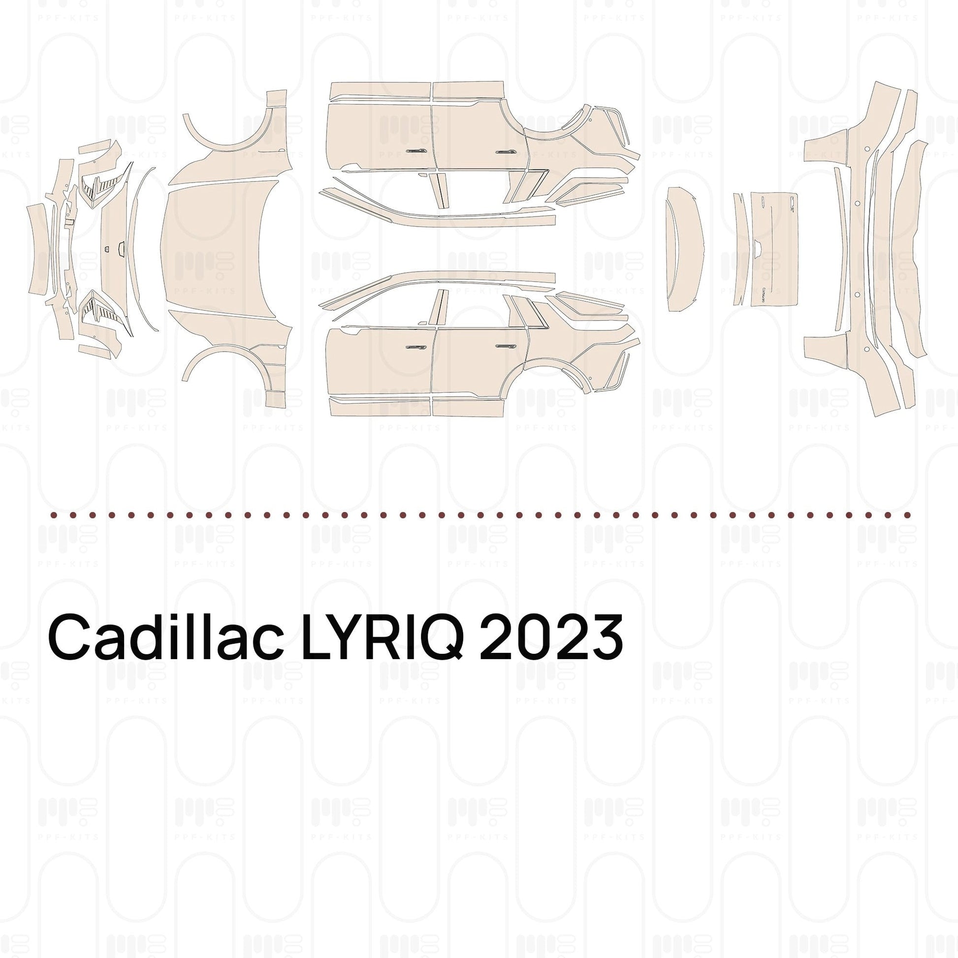 Pre-CutPPFCadillacLYRIQ2023