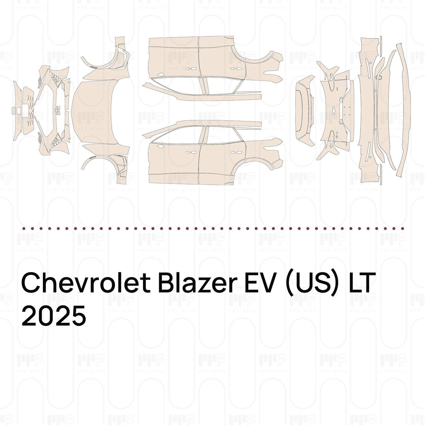 Pre-CutPPFChevroletBlazerEV(US)LT2025