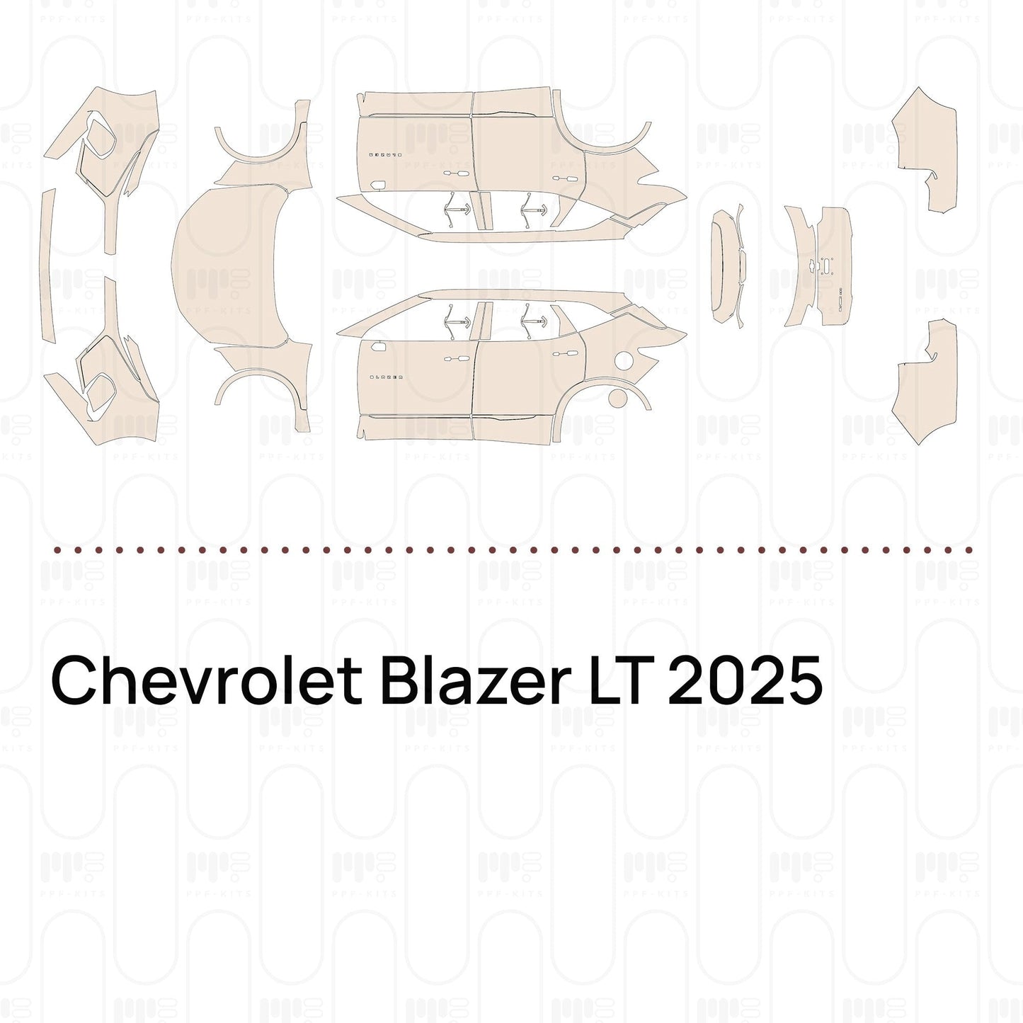 Pre-CutPPFChevroletBlazerLT2025