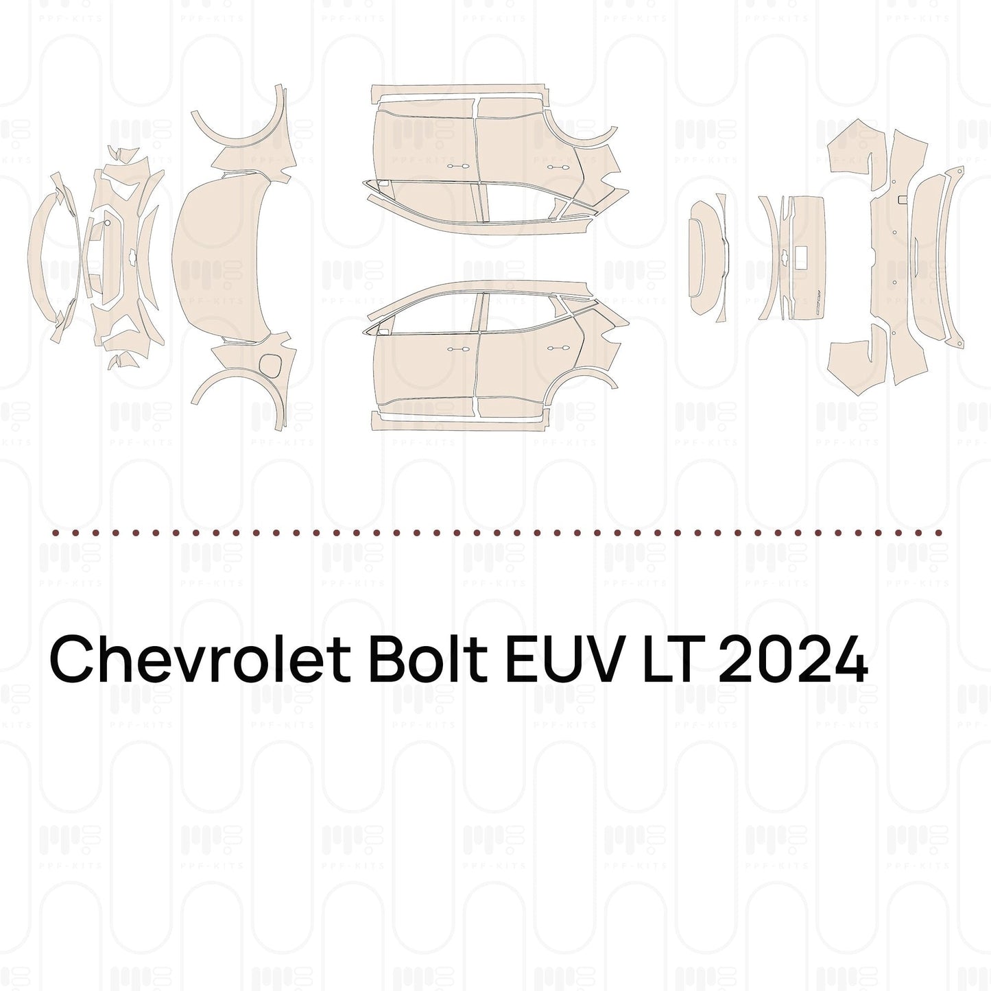Pre-CutPPFChevroletBoltEUVLT2024
