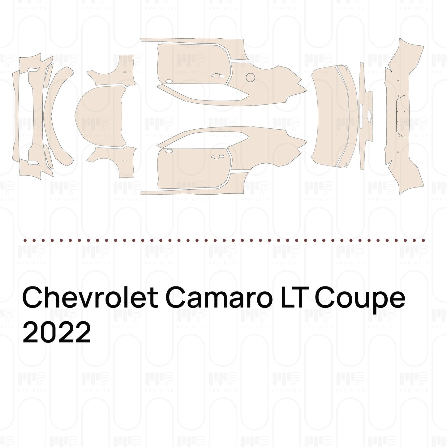 Pre-CutPPFChevroletCamaroLTCoupe2022