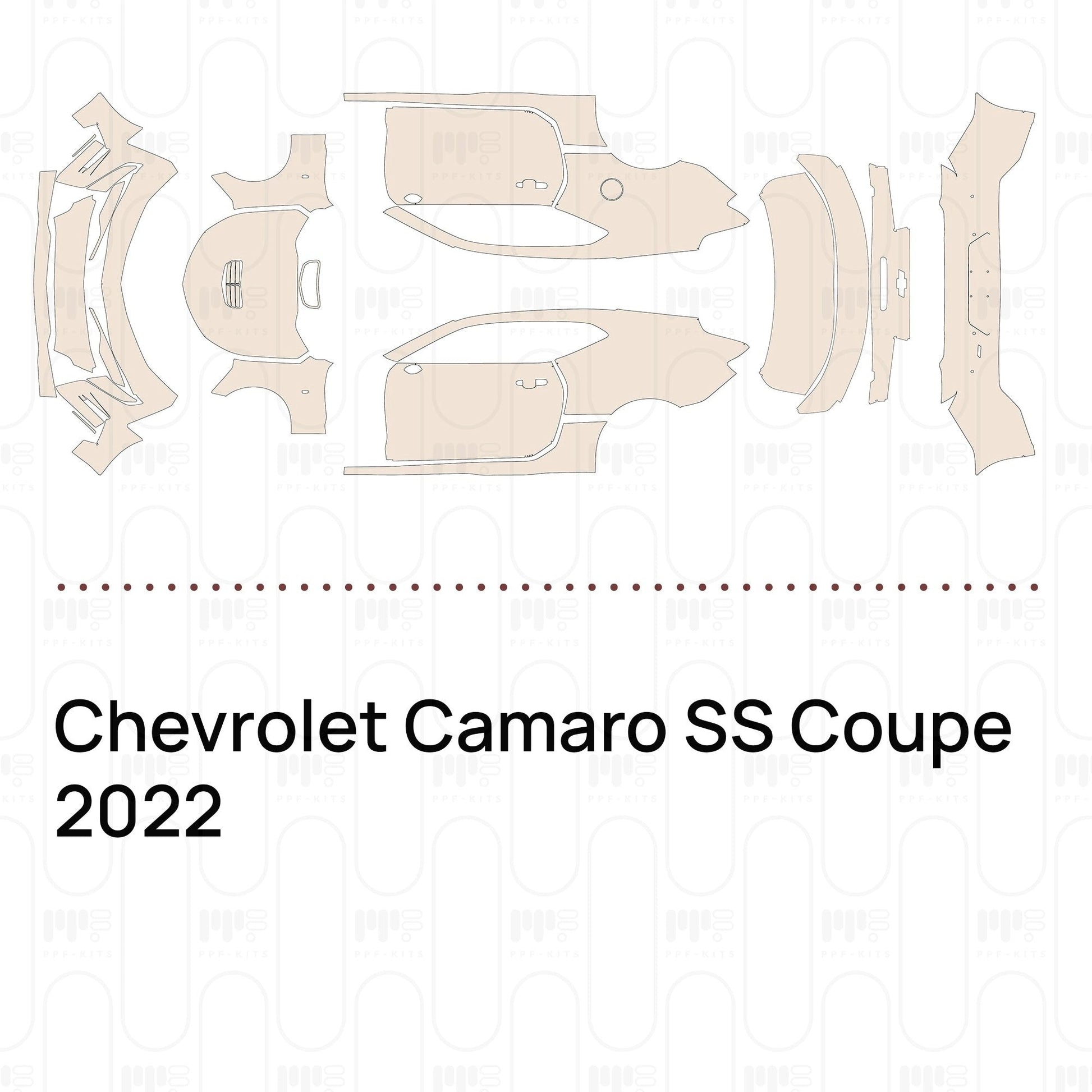 Pre-CutPPFChevroletCamaroSSCoupe2022
