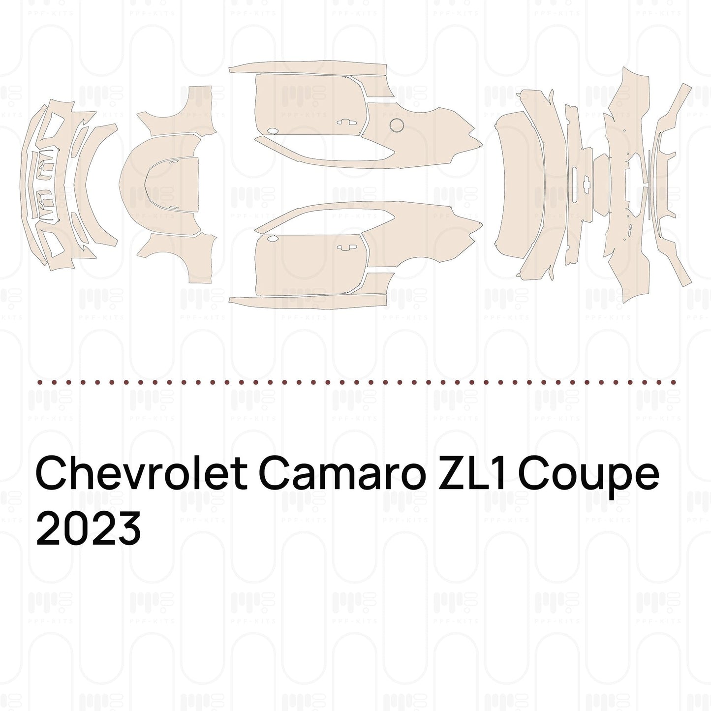 Pre-CutPPFChevroletCamaroZL1Coupe2023