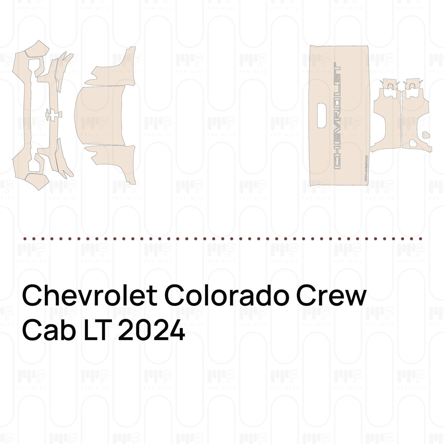 Pre-CutPPFChevroletColoradoCrewCabLT2024