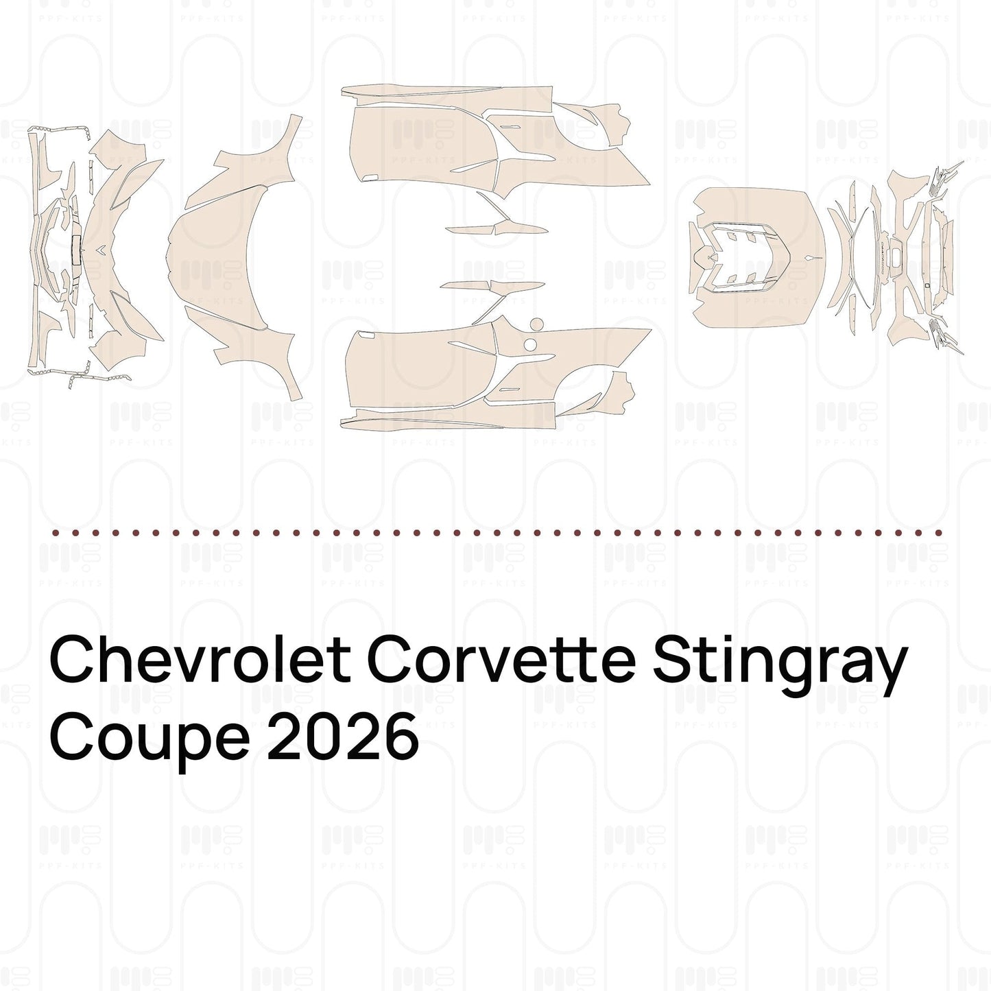 Pre-CutPPFChevroletCorvetteStingrayCoupe2026
