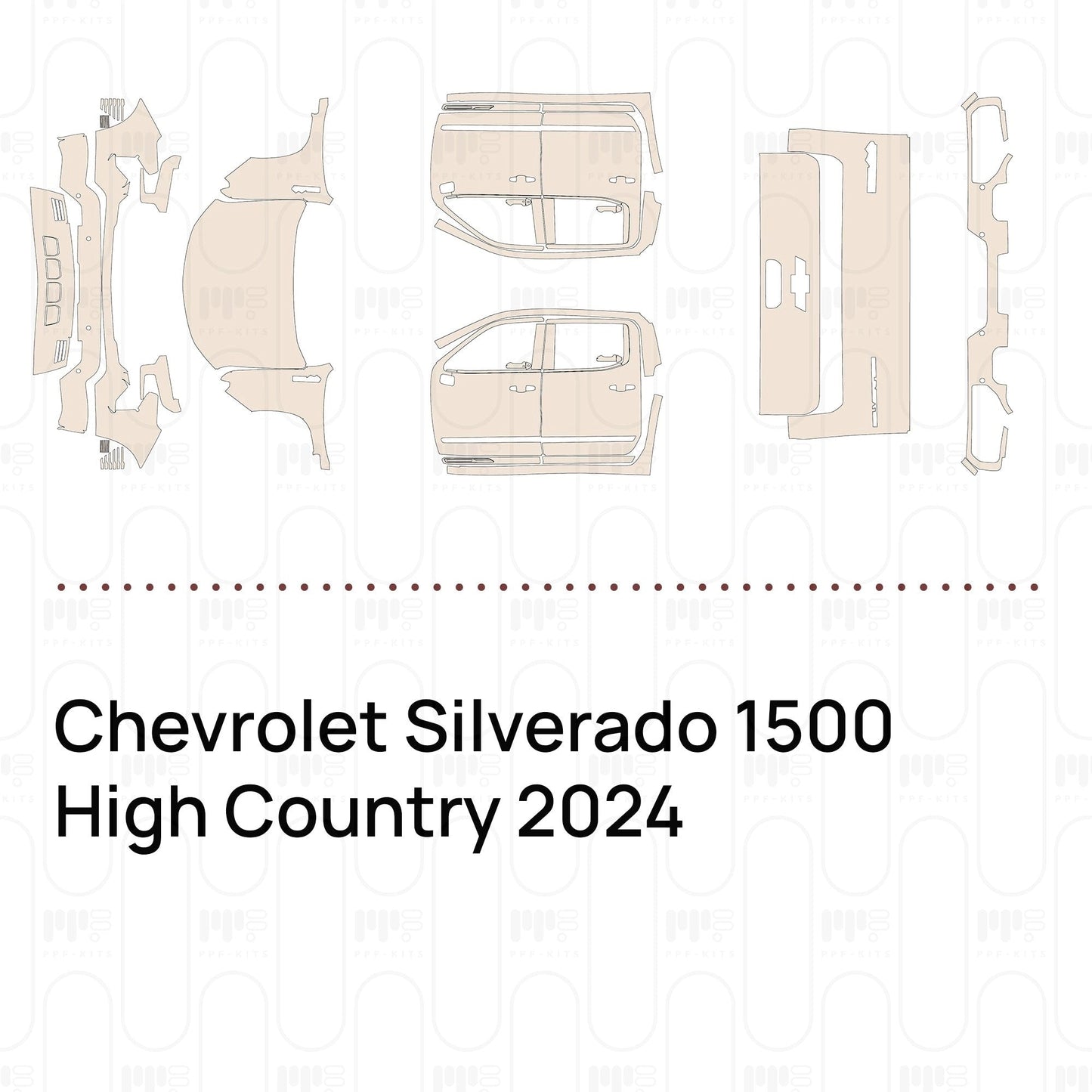 Pre-CutPPFChevroletSilverado1500HighCountry2024
