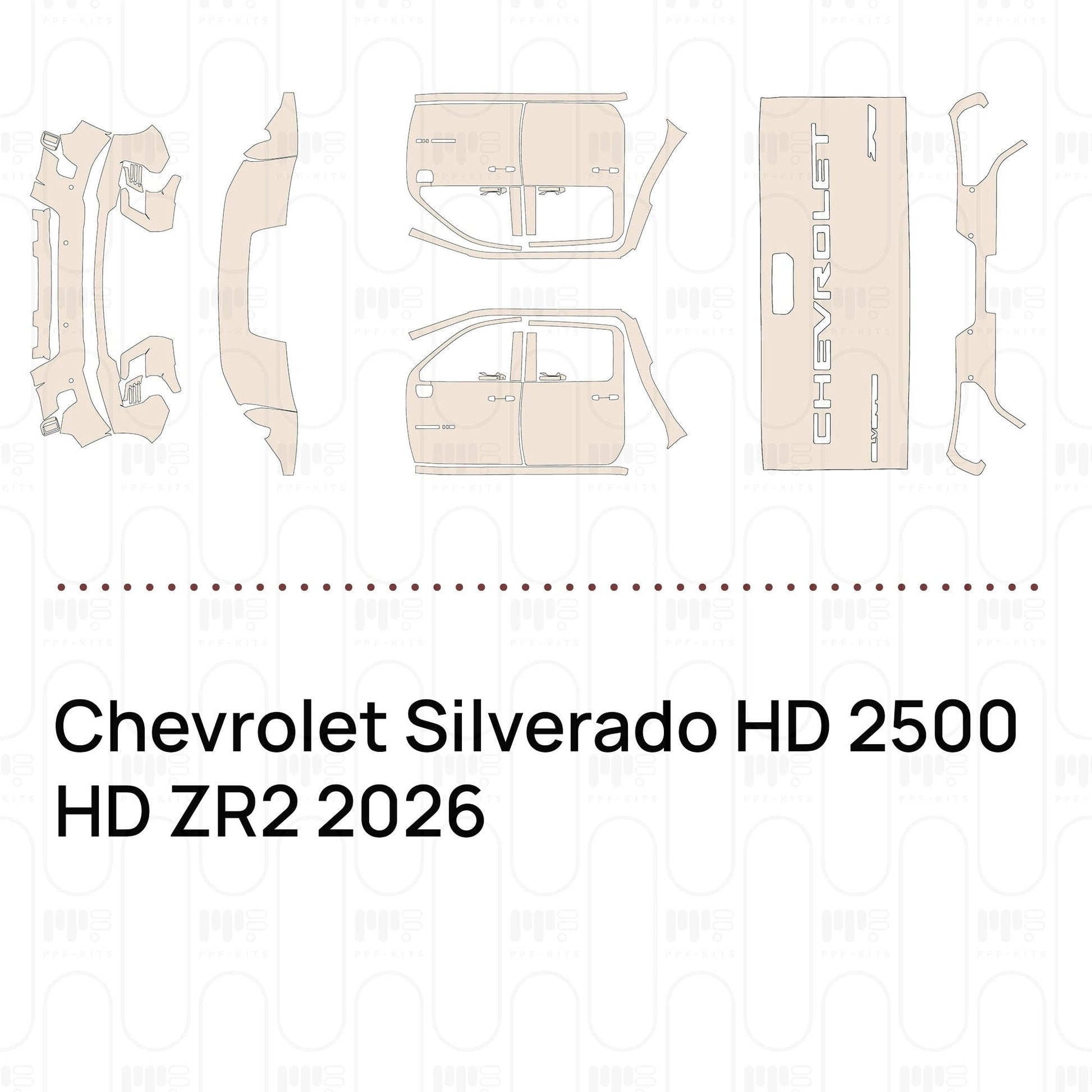 Pre-CutPPFChevroletSilveradoHD2500HDZR22026