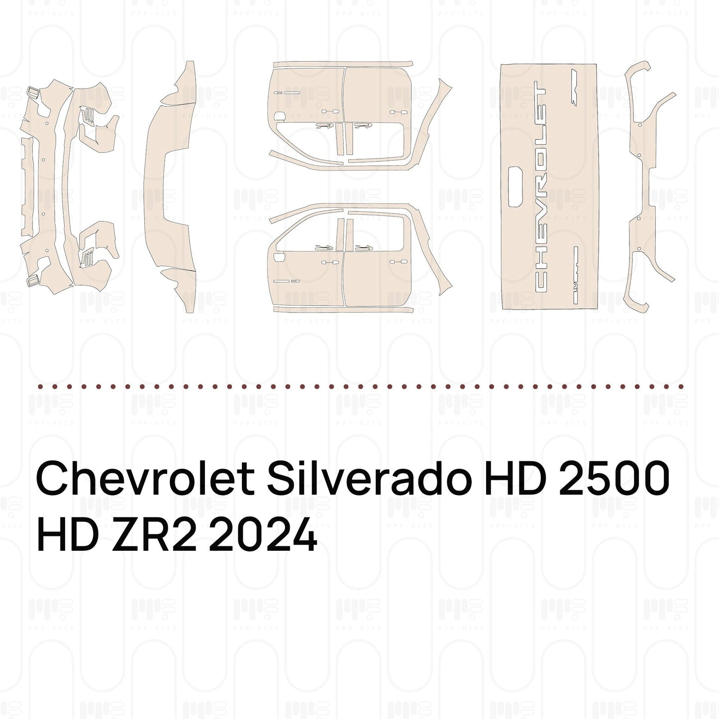 Pre-CutPPFChevroletSilveradoHD2500HDZR22024