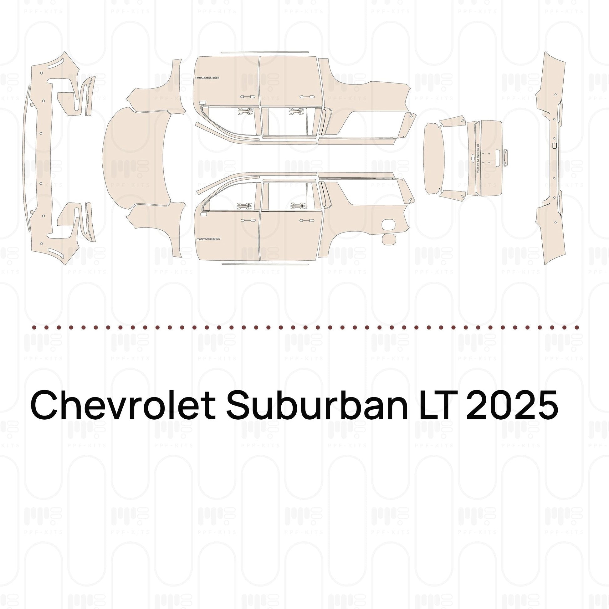 Pre-CutPPFChevroletSuburbanLT2025
