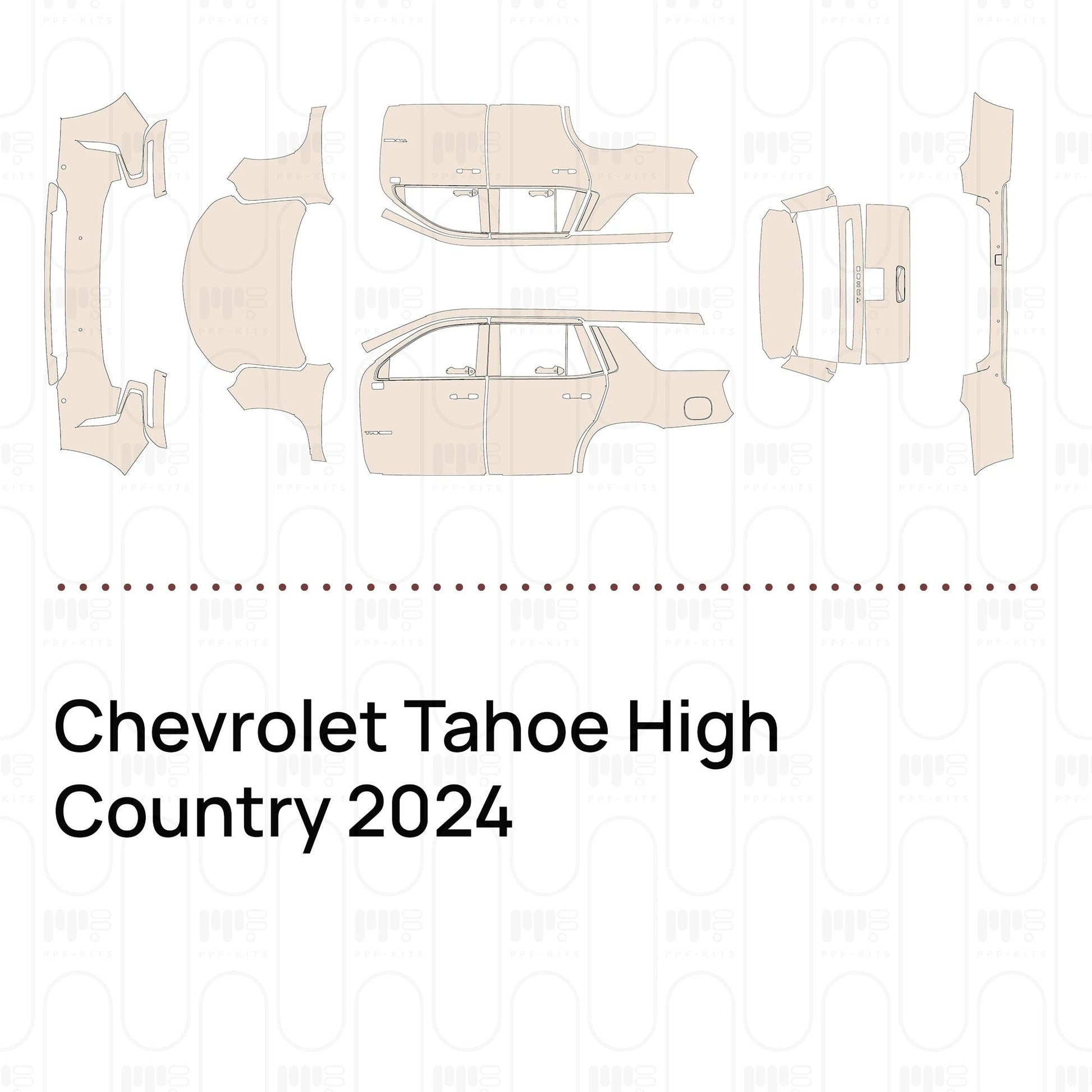 Pre-CutPPFChevroletTahoeHighCountry2024