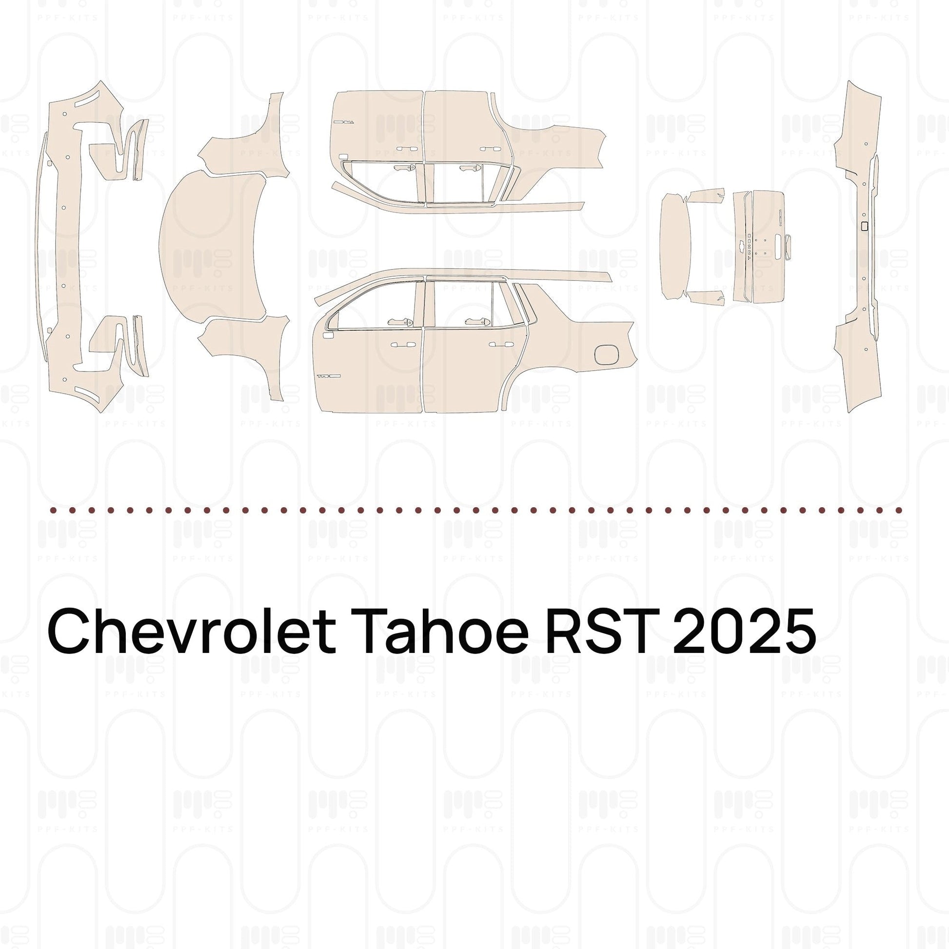 Pre-CutPPFChevroletTahoeRST2025