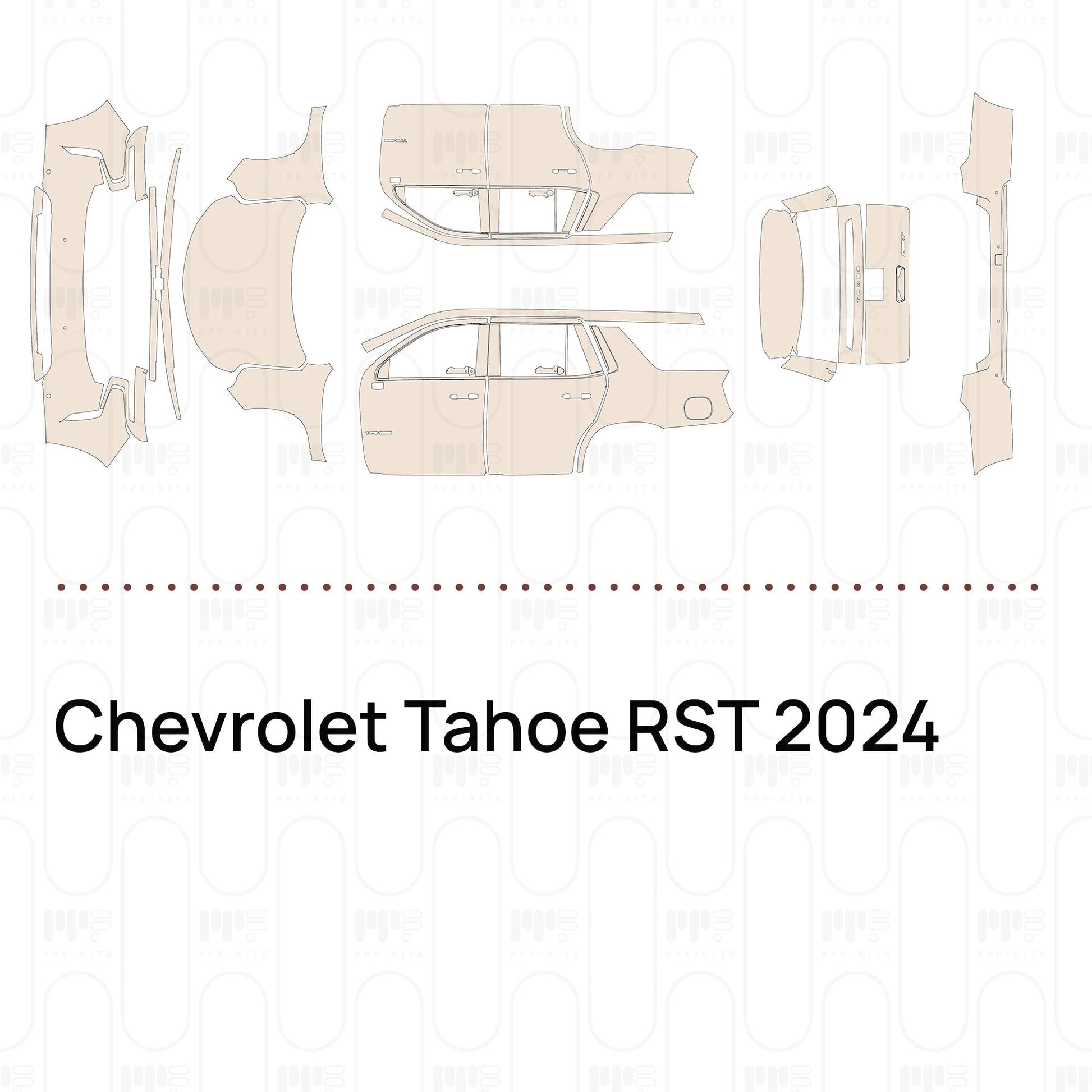 Pre-CutPPFChevroletTahoeRST2024