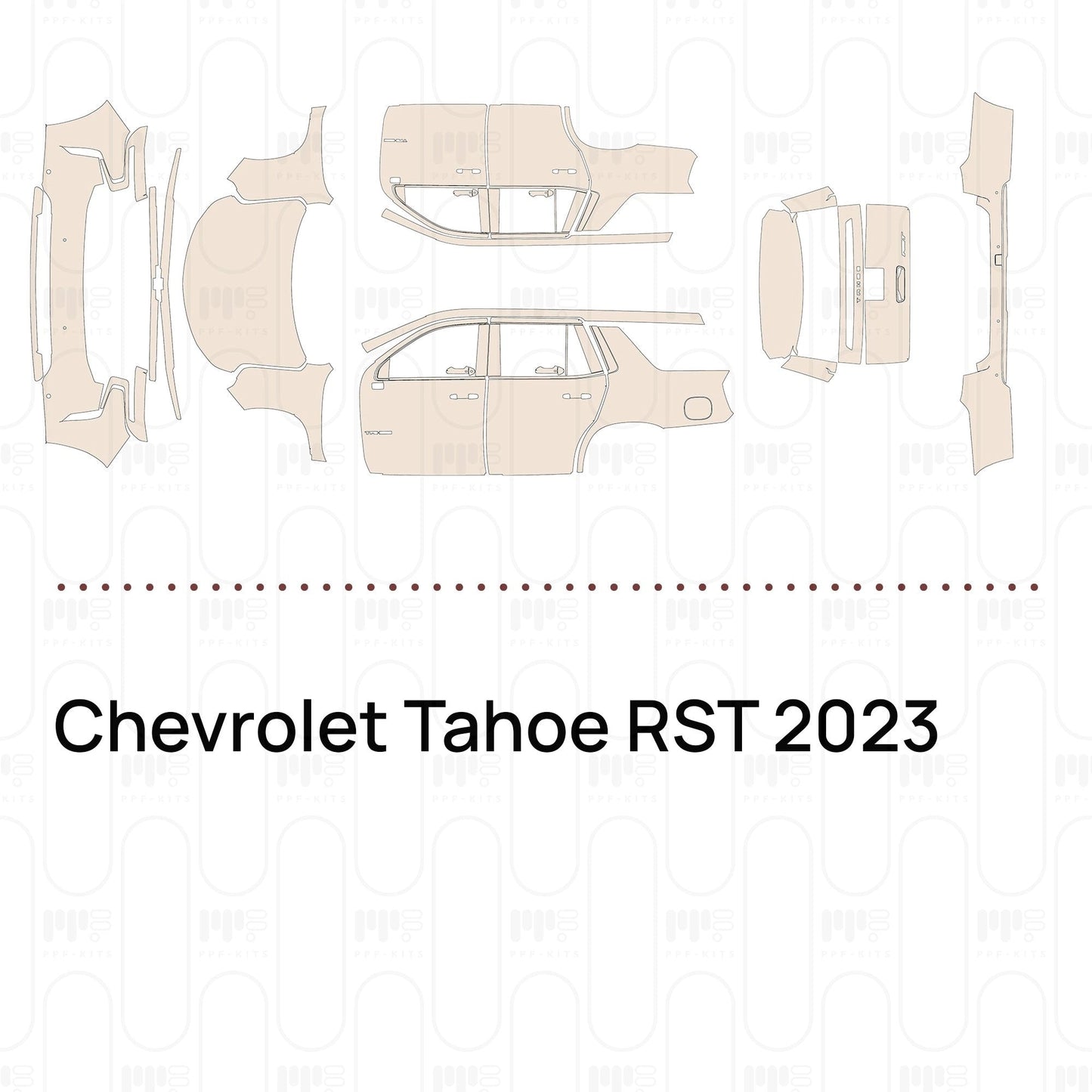 Pre-CutPPFChevroletTahoeRST2023