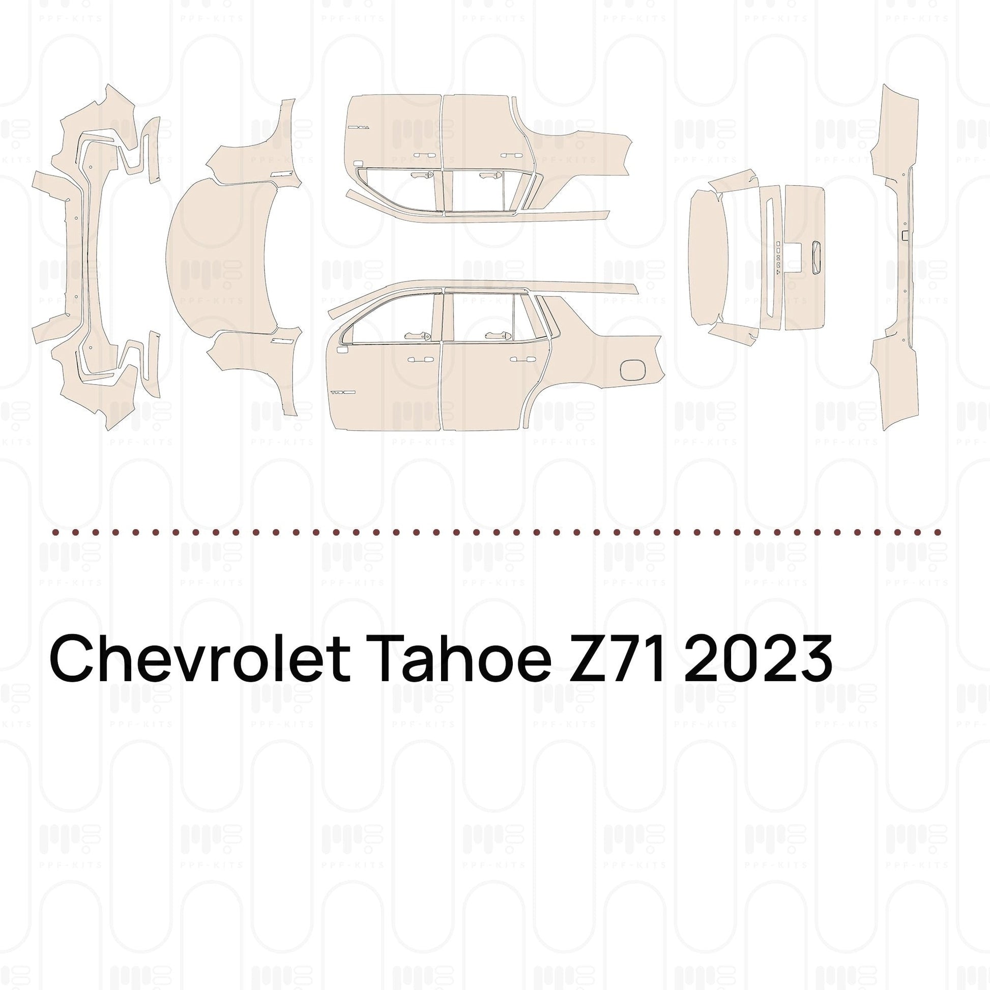 Pre-CutPPFChevroletTahoeZ712023