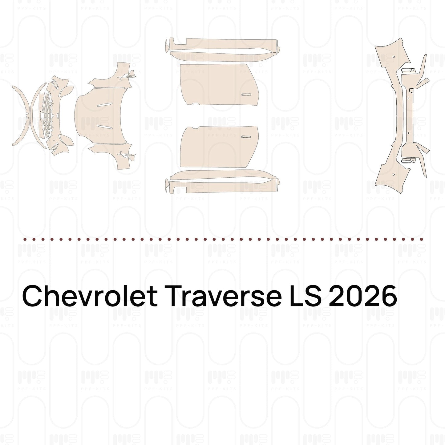 Pre-CutPPFChevroletTraverseLS2026