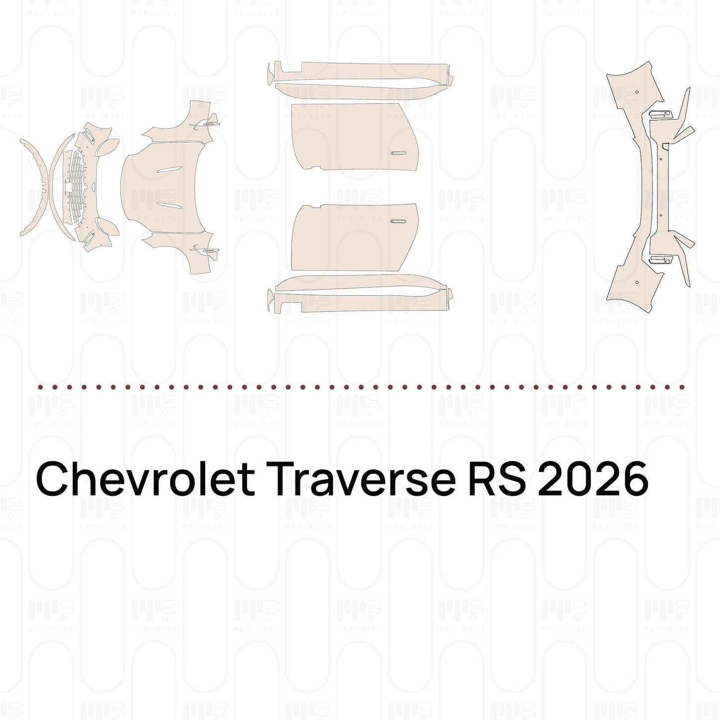 Pre-CutPPFChevroletTraverseRS2026