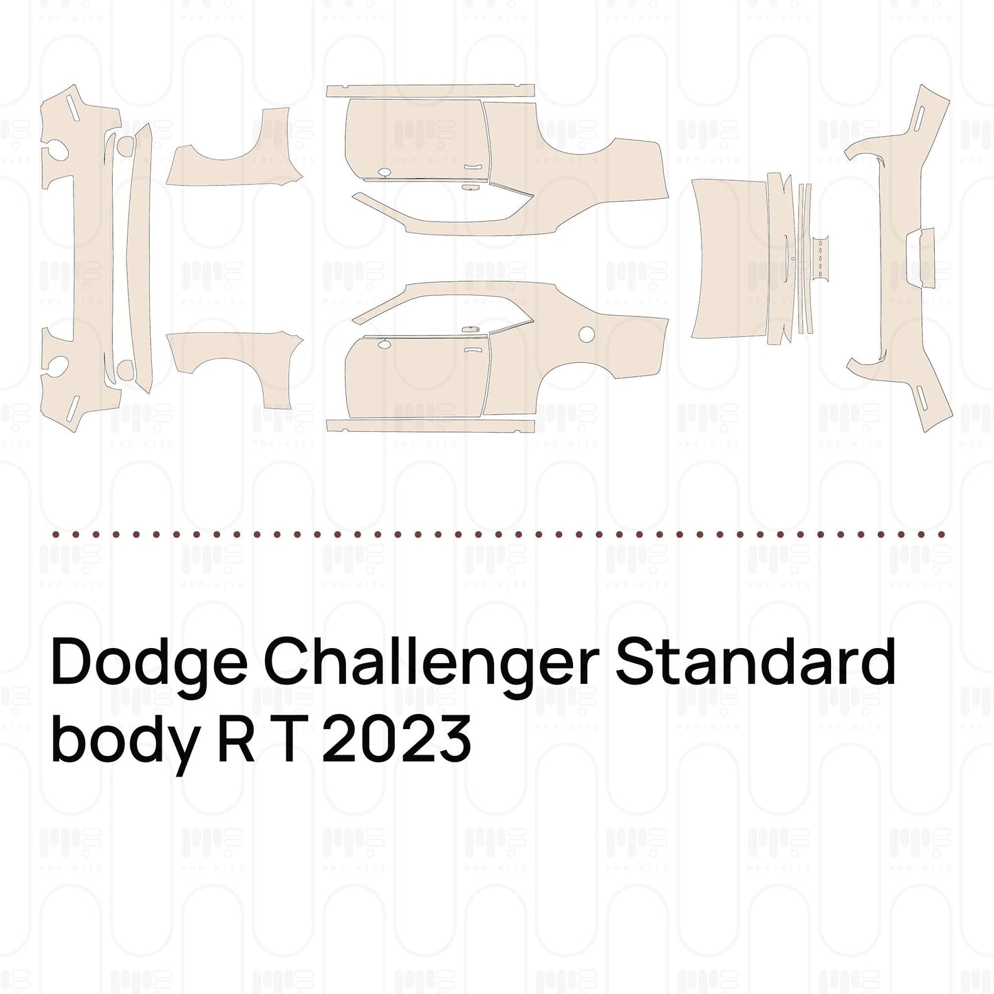 Pre-CutPPFDodgeChallengerStandardbodyRT2023