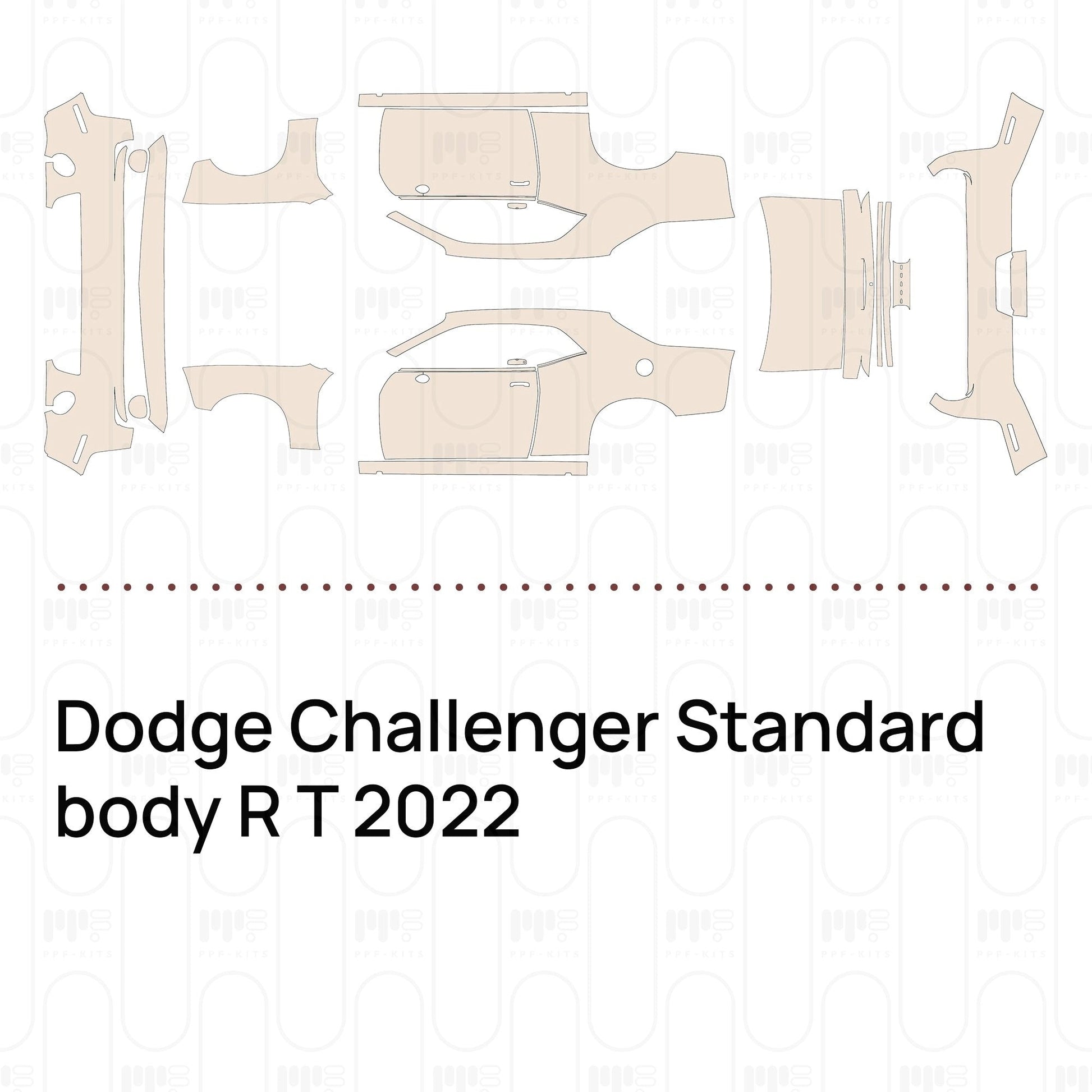 Pre-CutPPFDodgeChallengerStandardbodyRT2022
