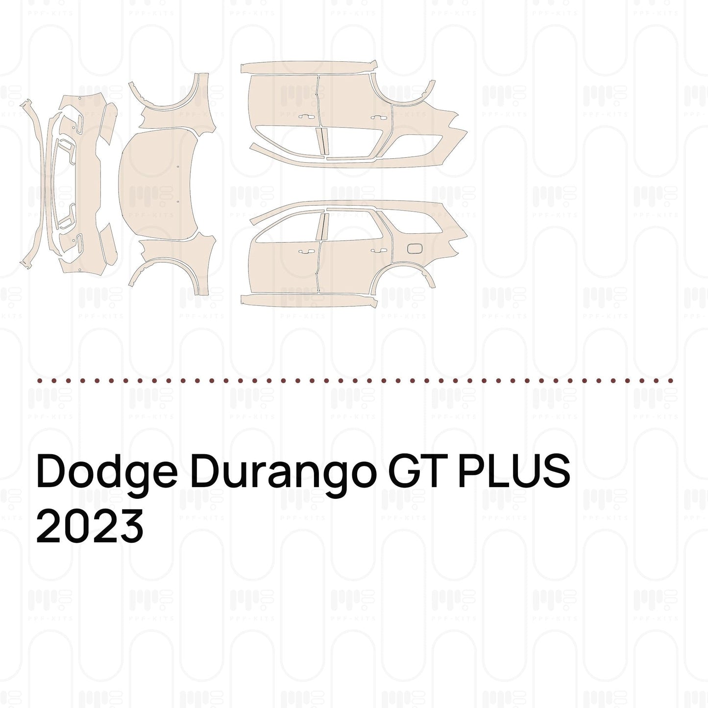 Pre-CutPPFDodgeDurangoGTPLUS2023