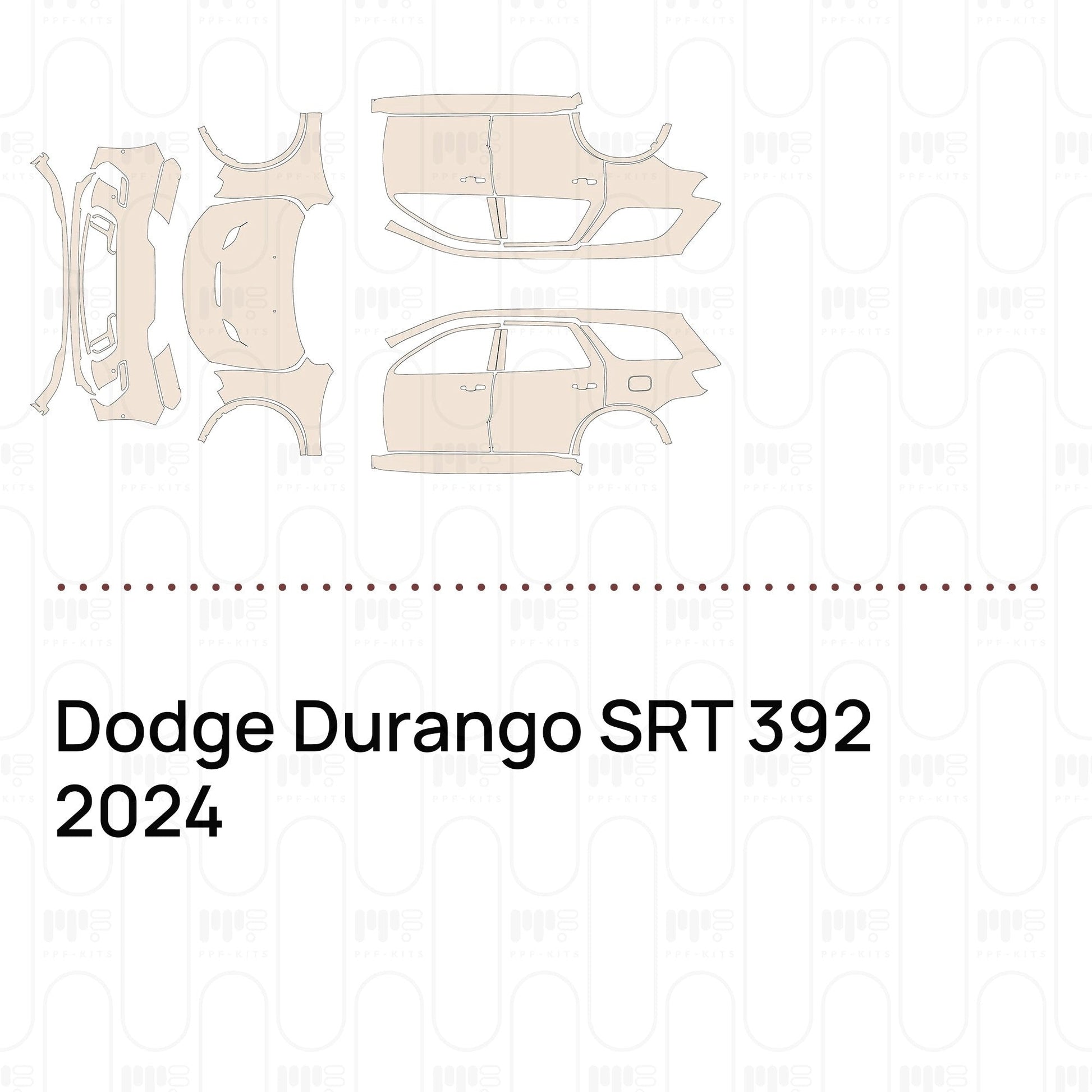 Pre-CutPPFDodgeDurangoSRT3922024