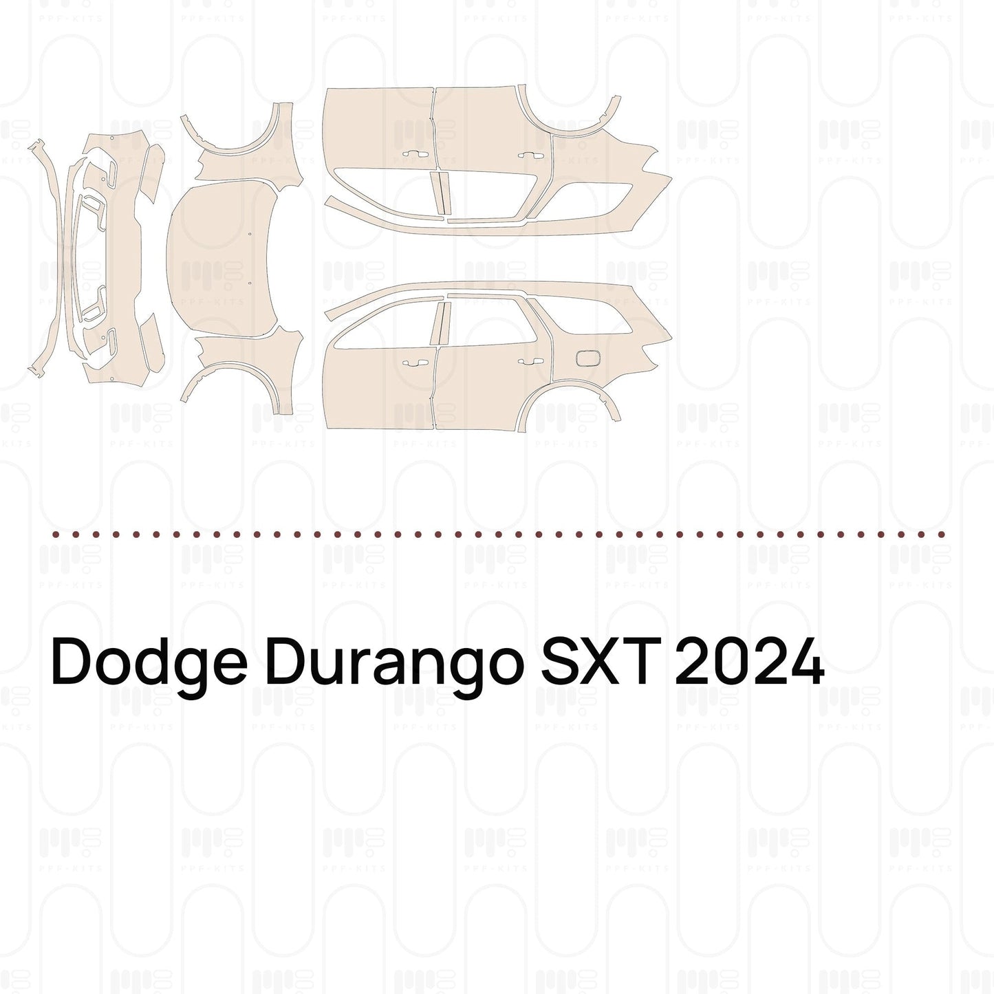 Pre-CutPPFDodgeDurangoSXT2024