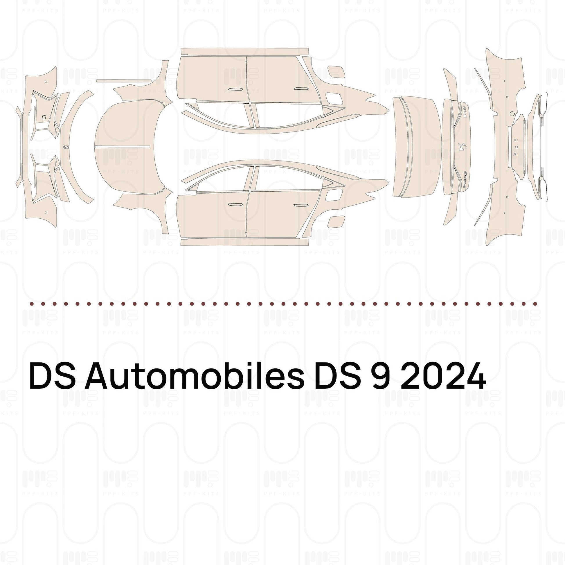 Pre-CutPPFDSAutomobilesDS92024