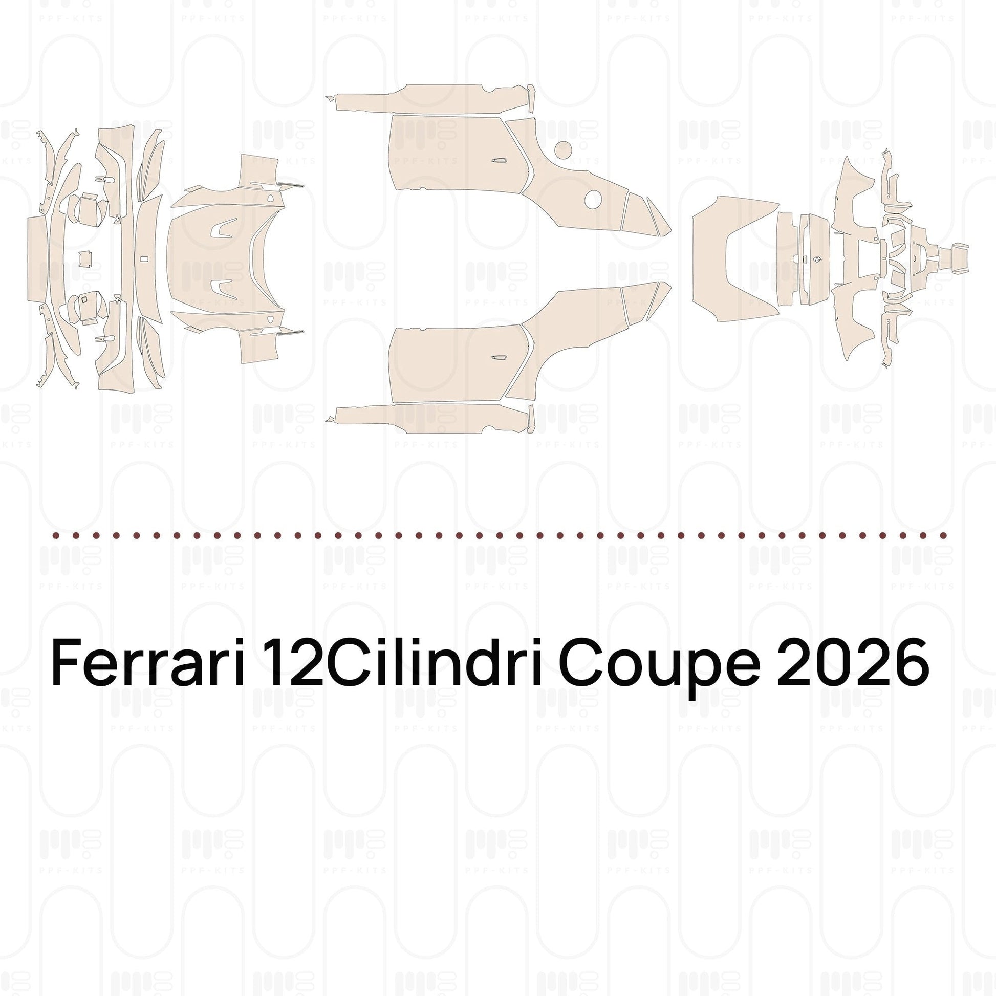 Pre-CutPPFFerrari12CilindriCoupe2026