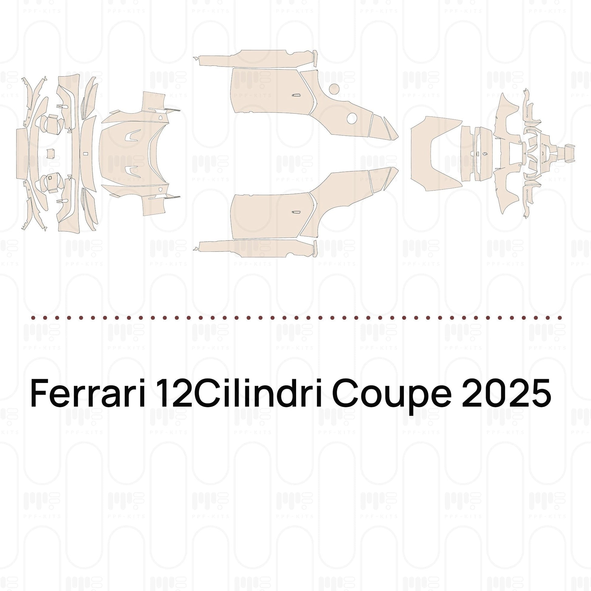 Pre-CutPPFFerrari12CilindriCoupe2025